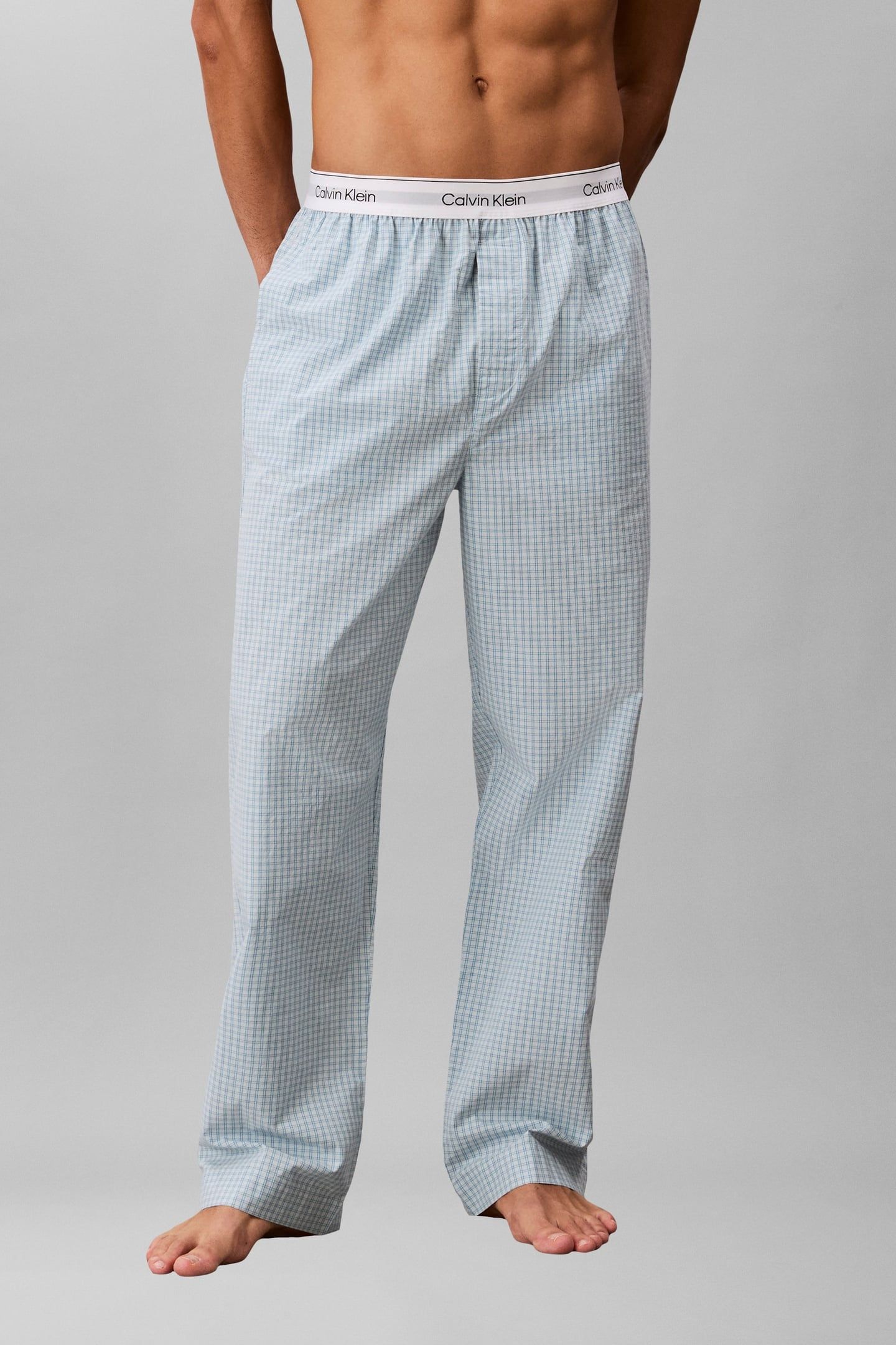 SLEEP PANT SUMMIT PLAID BALLAD BLUE 1