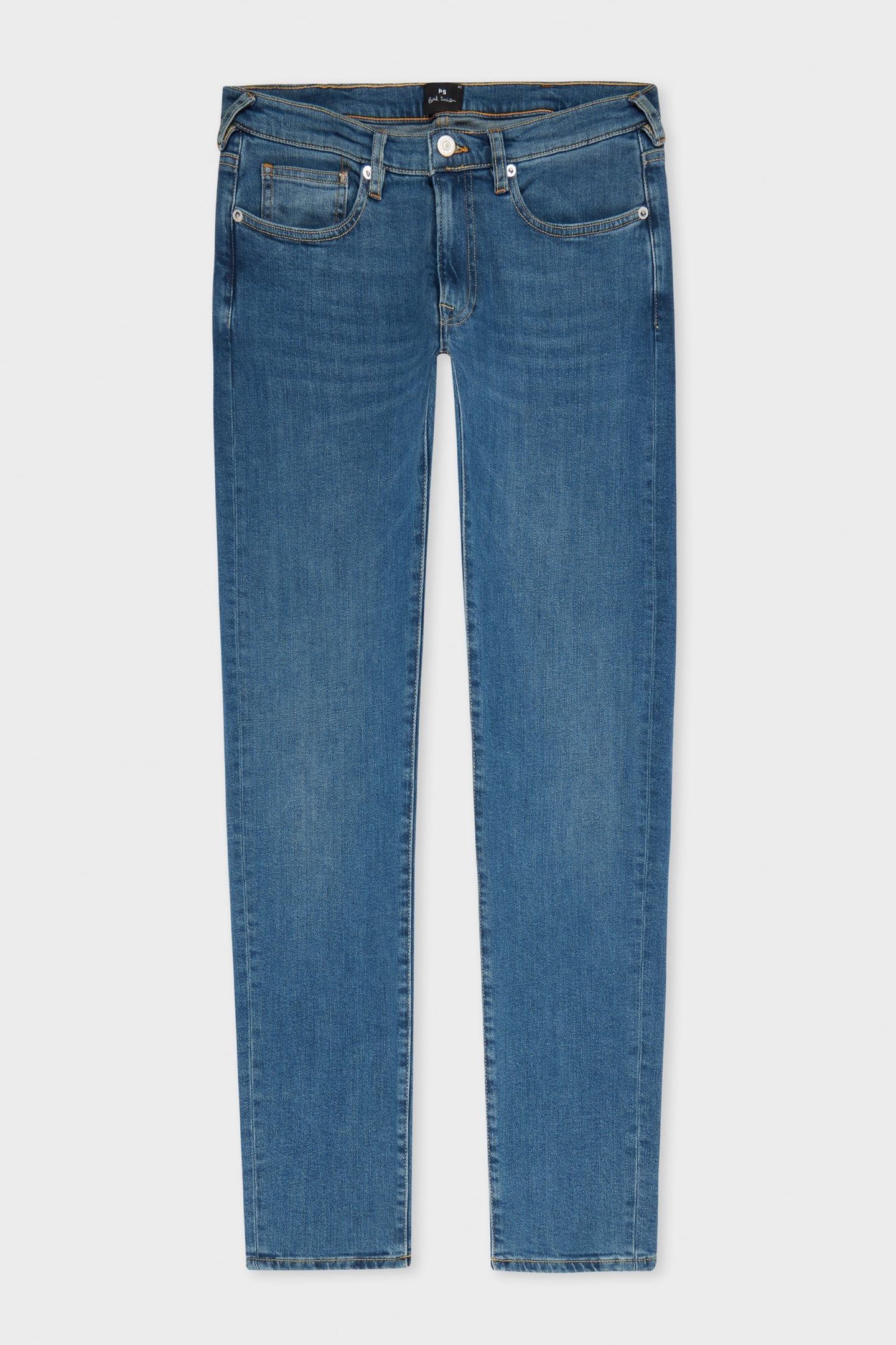 MENS SLIM FIT JEAN BLUE OVER DYED 1
