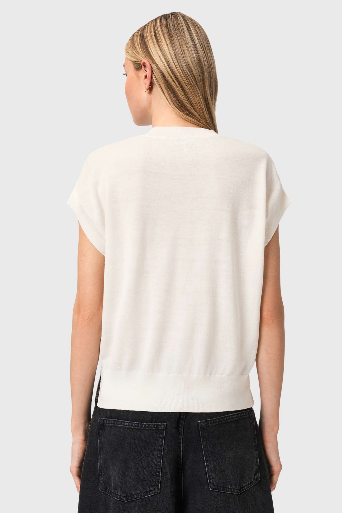 TERRA KNIT TEE CHALK WHITE 3