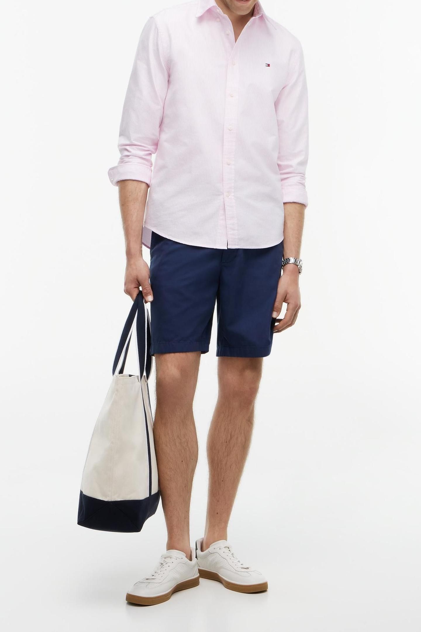 HERITAGE OXFORD STRIPE ROSE PETAL/STRIPE 6