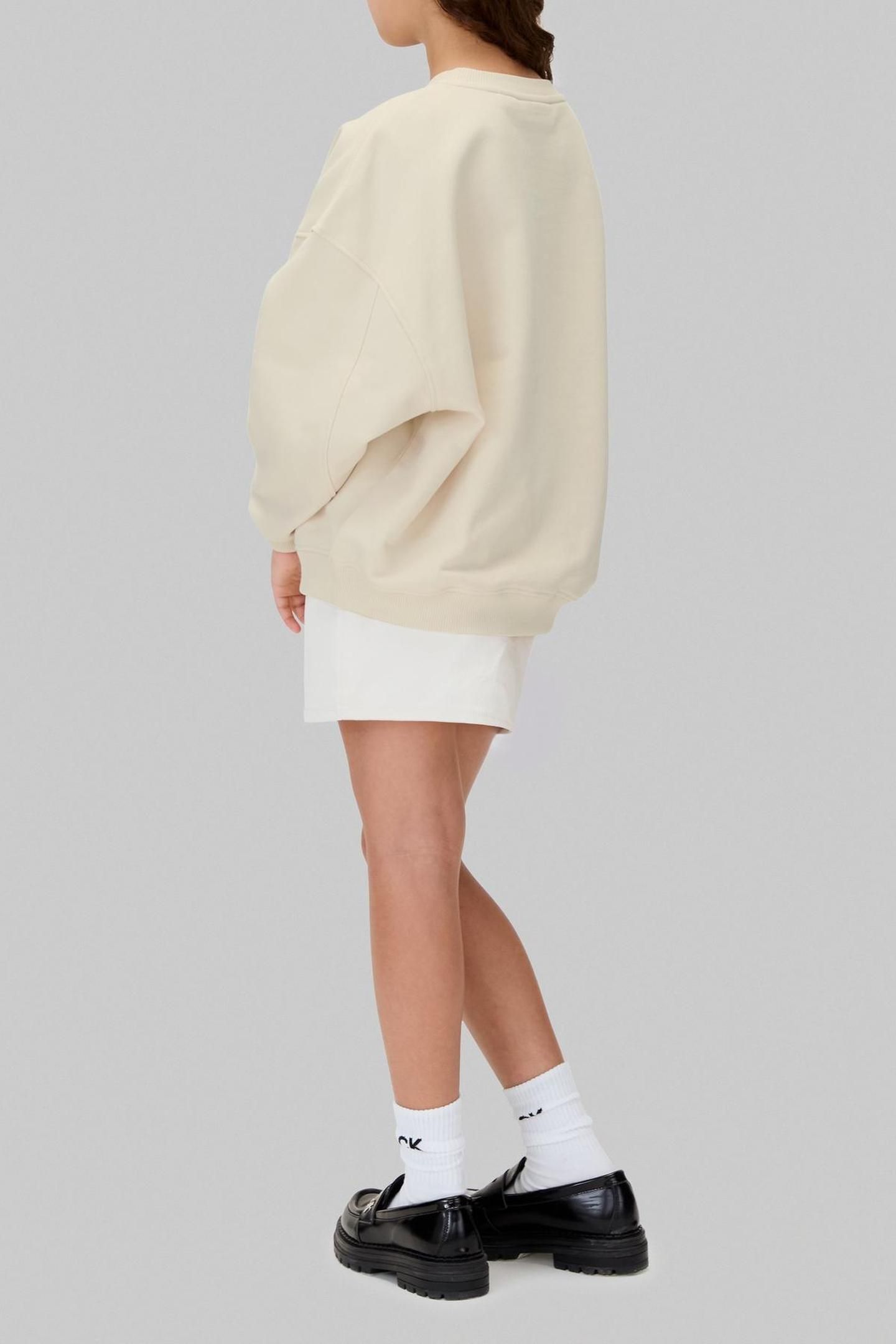 GIRLS TOWLING MONO TERRY WHITECAP GRAY 2