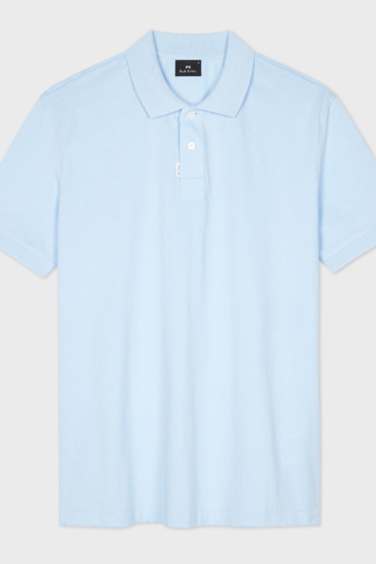MENS SS REG FIT POLO SHIRT LIGHT BLUE 2