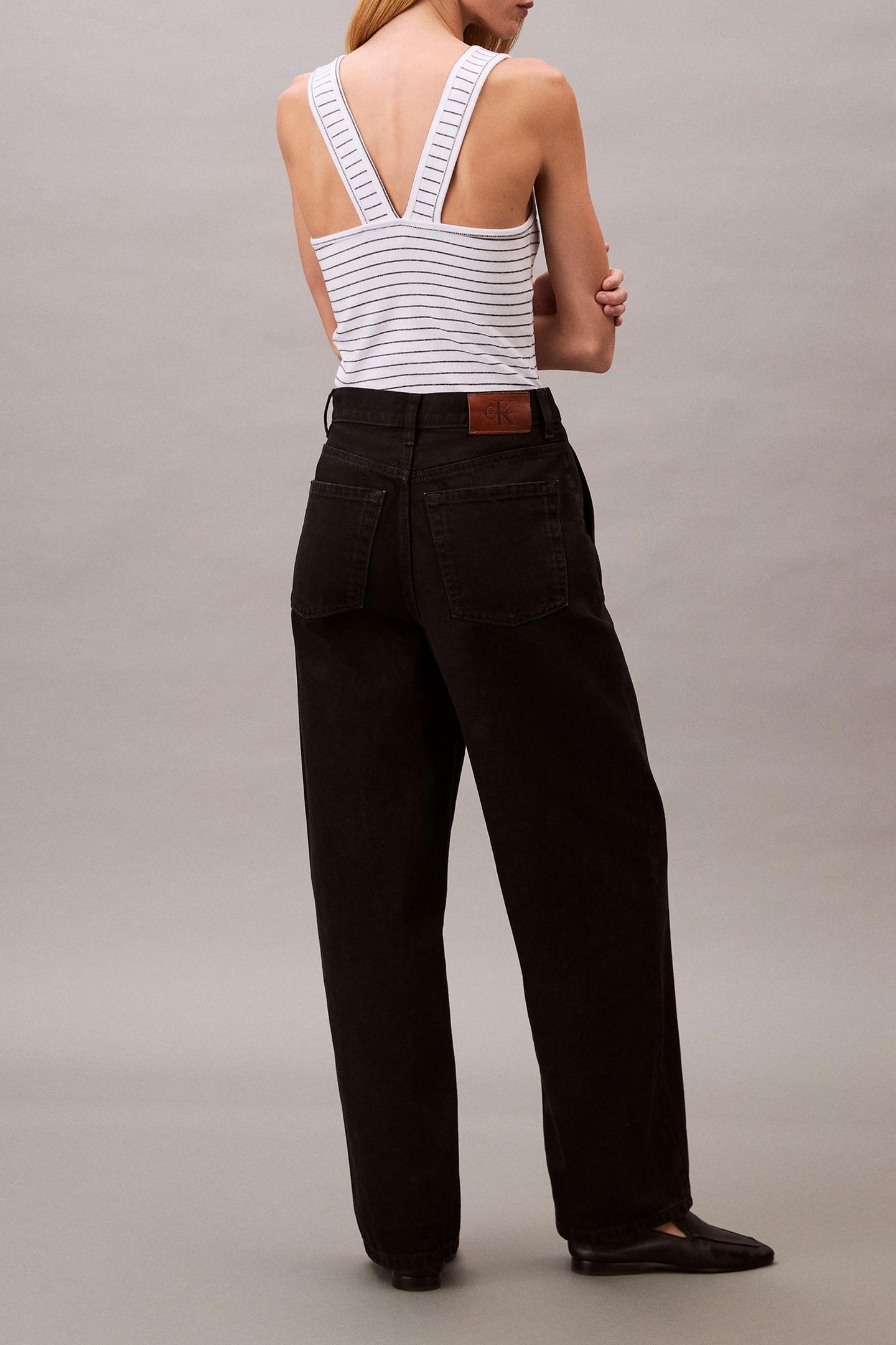 CROPPED BOXY CHAIN TEE BRILLIANT WHITE 5