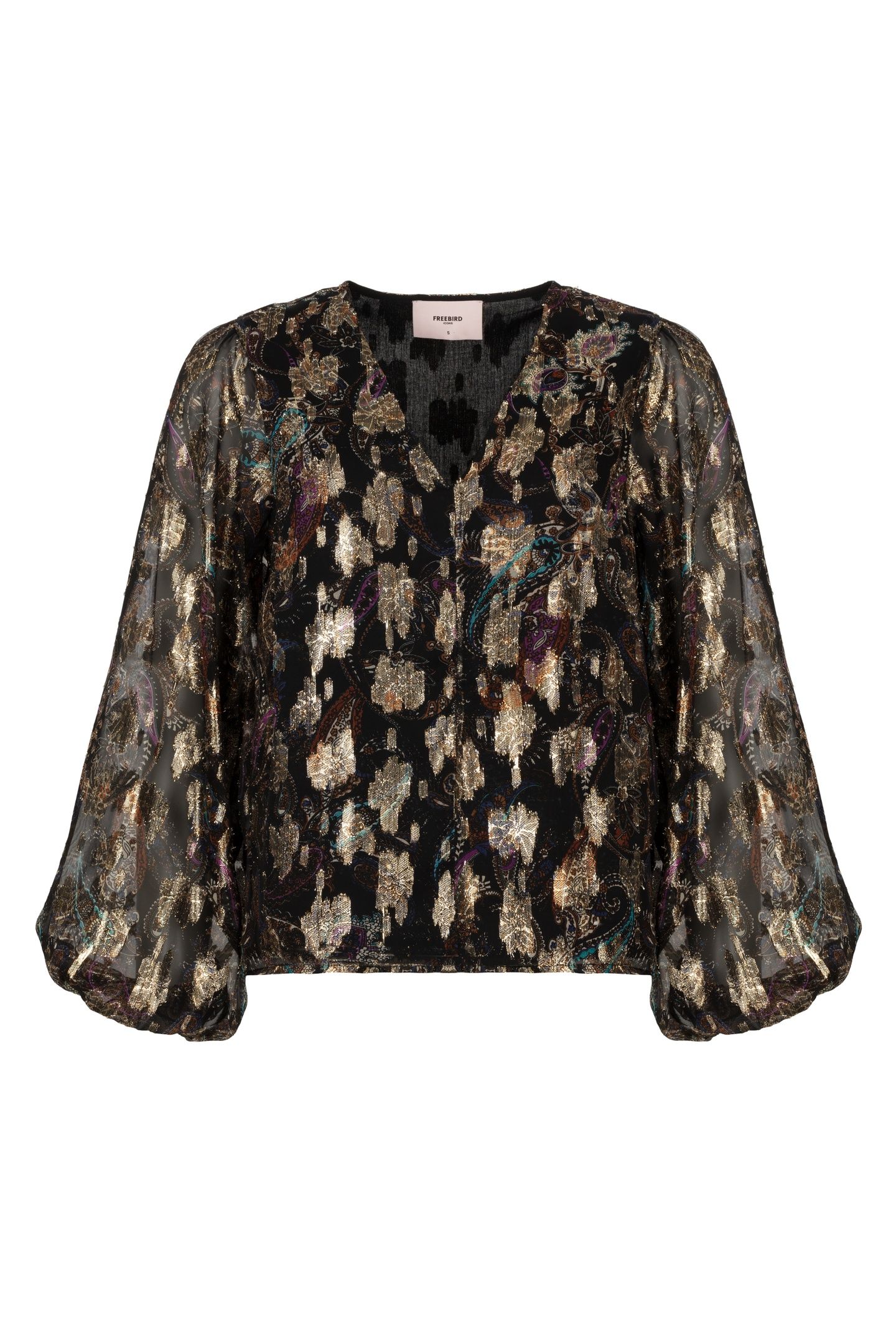 BEANDRA BLOUSE MULTI PAISLY 2