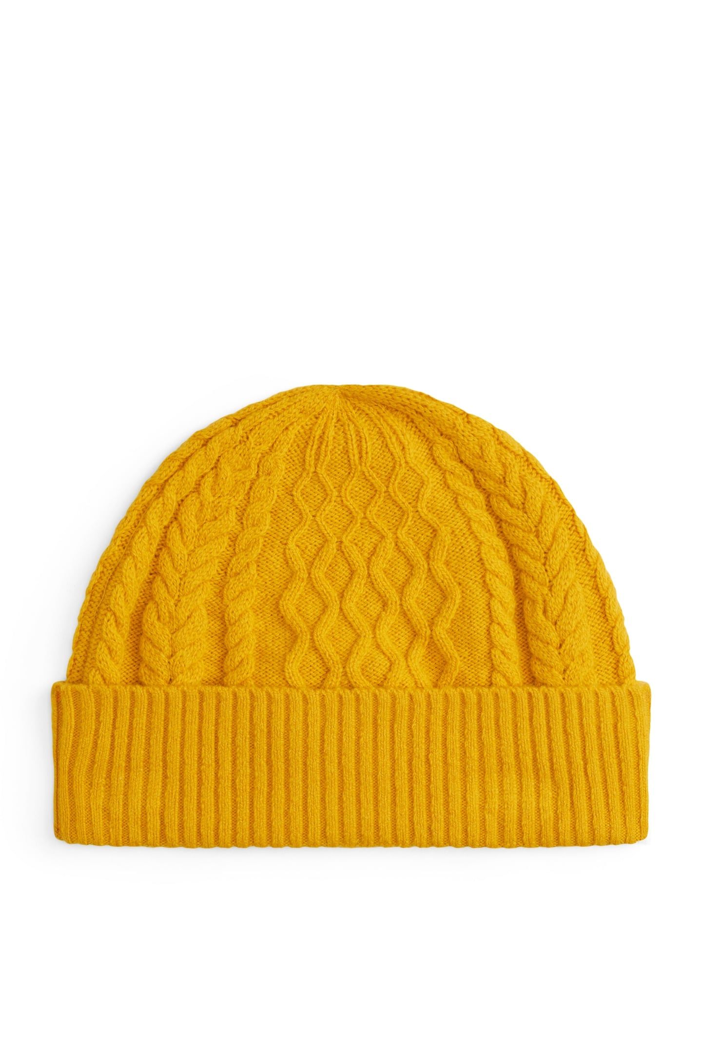 TH CREST KNIT BEANIE COUNTRYSIDE YELLOW/SPACE BLUE 2