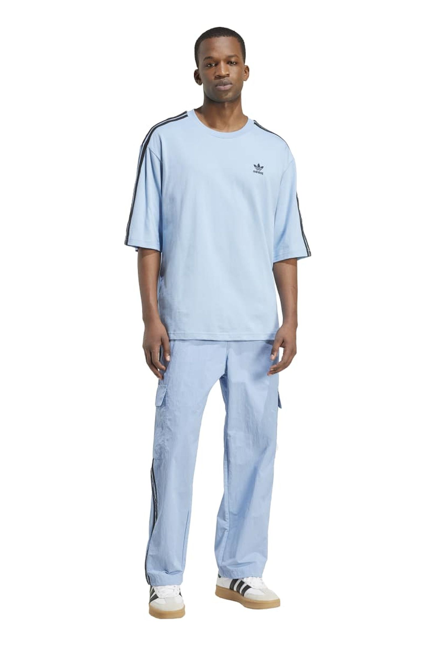 UNISEX OVERSIZE TEE ASH BLUE 1