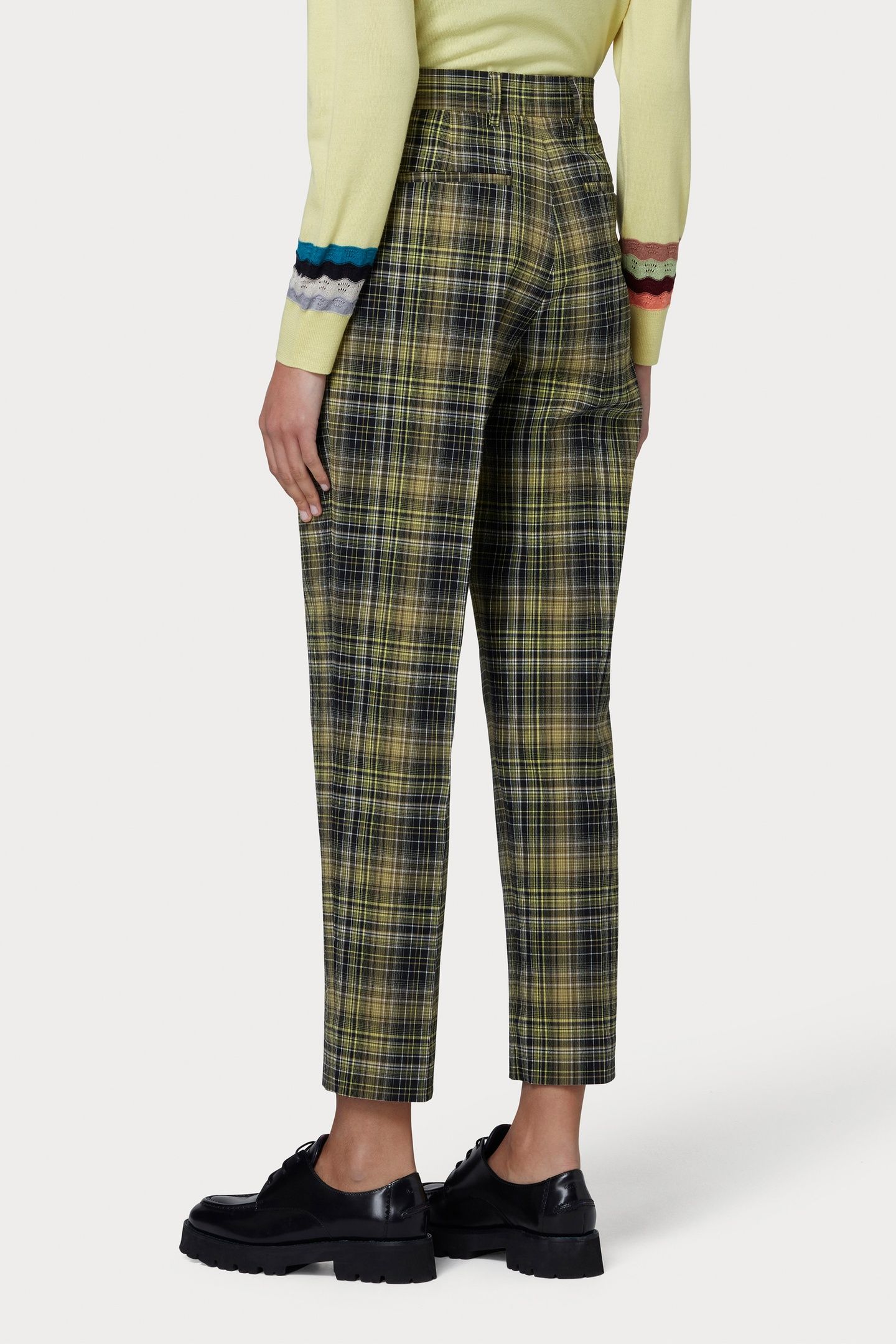 WOMENS TROUSERS LIME GREEN 2