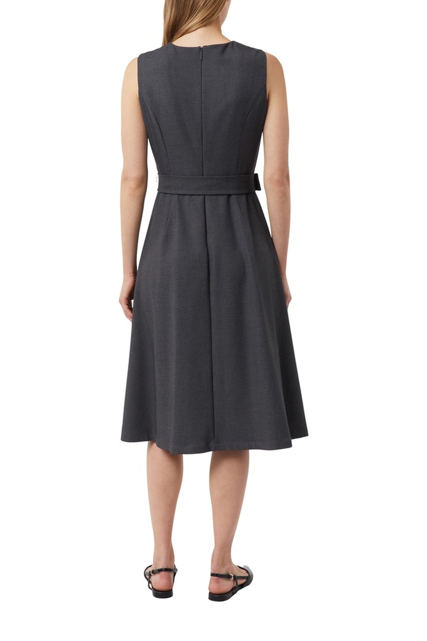 COMMA DRESSES GREY/BLACK 3