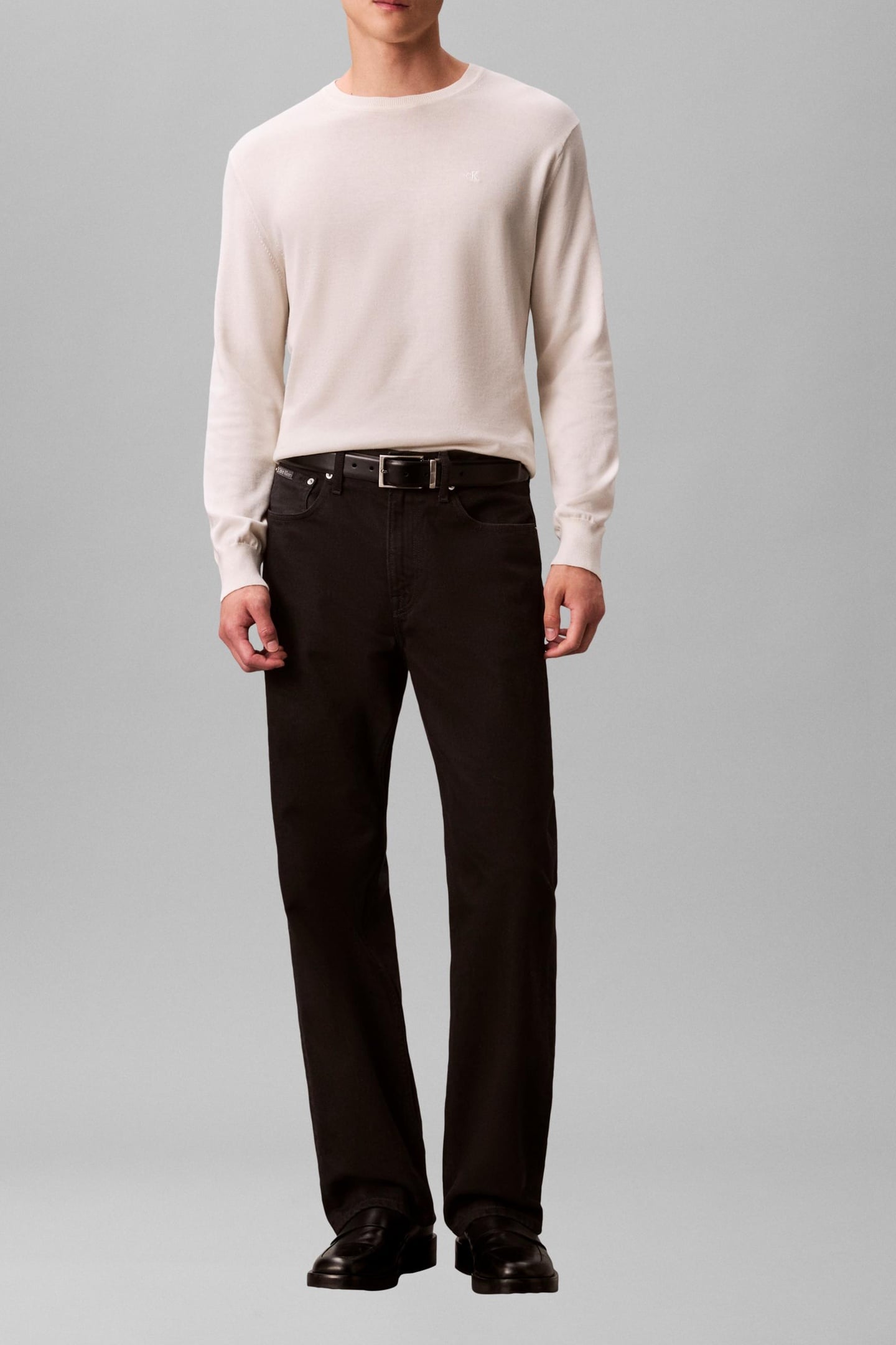 LS SUPIMA COTTON CREW TOFU 3