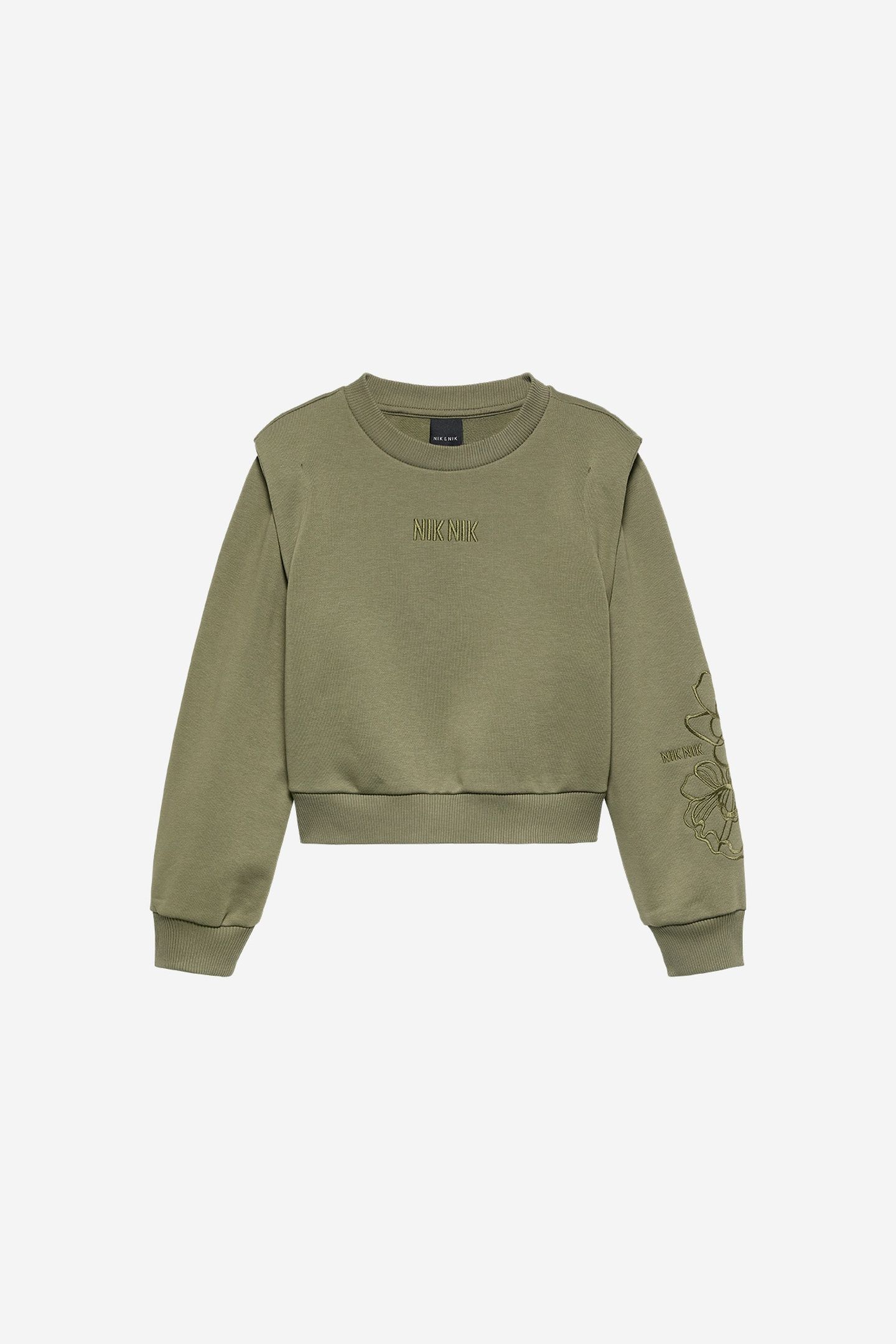 DERYA SWEATER BRONZE GREEN 1