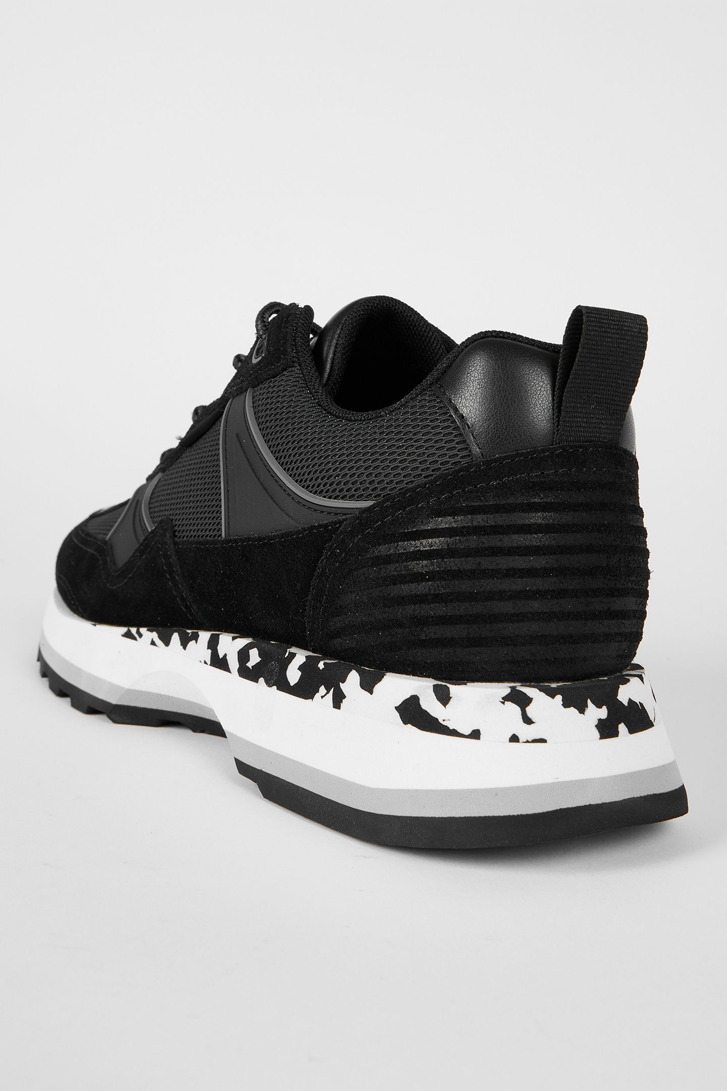 MENS SHOE BANKS BLACK BLACK 6