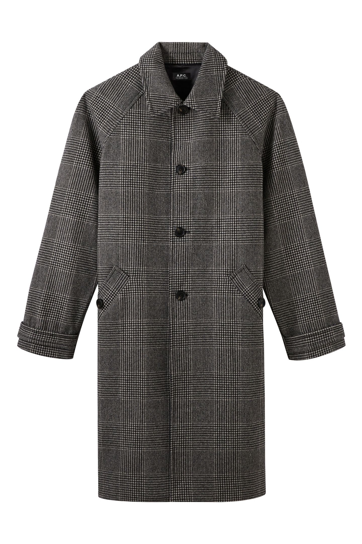 UNISEX COAT GABRIEL FAUX BLACK 2