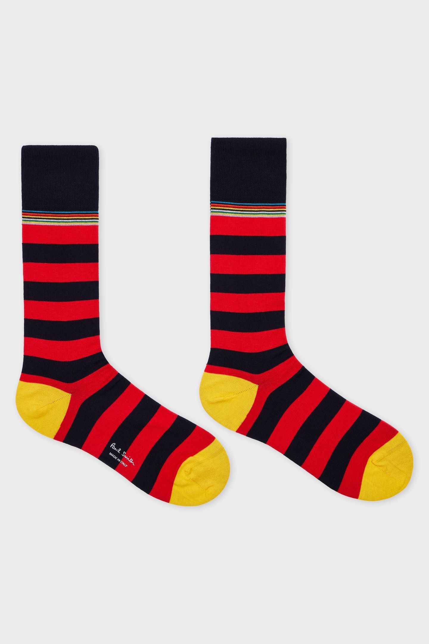 MEN SOCK ILFORD STRIPE NAVY 2