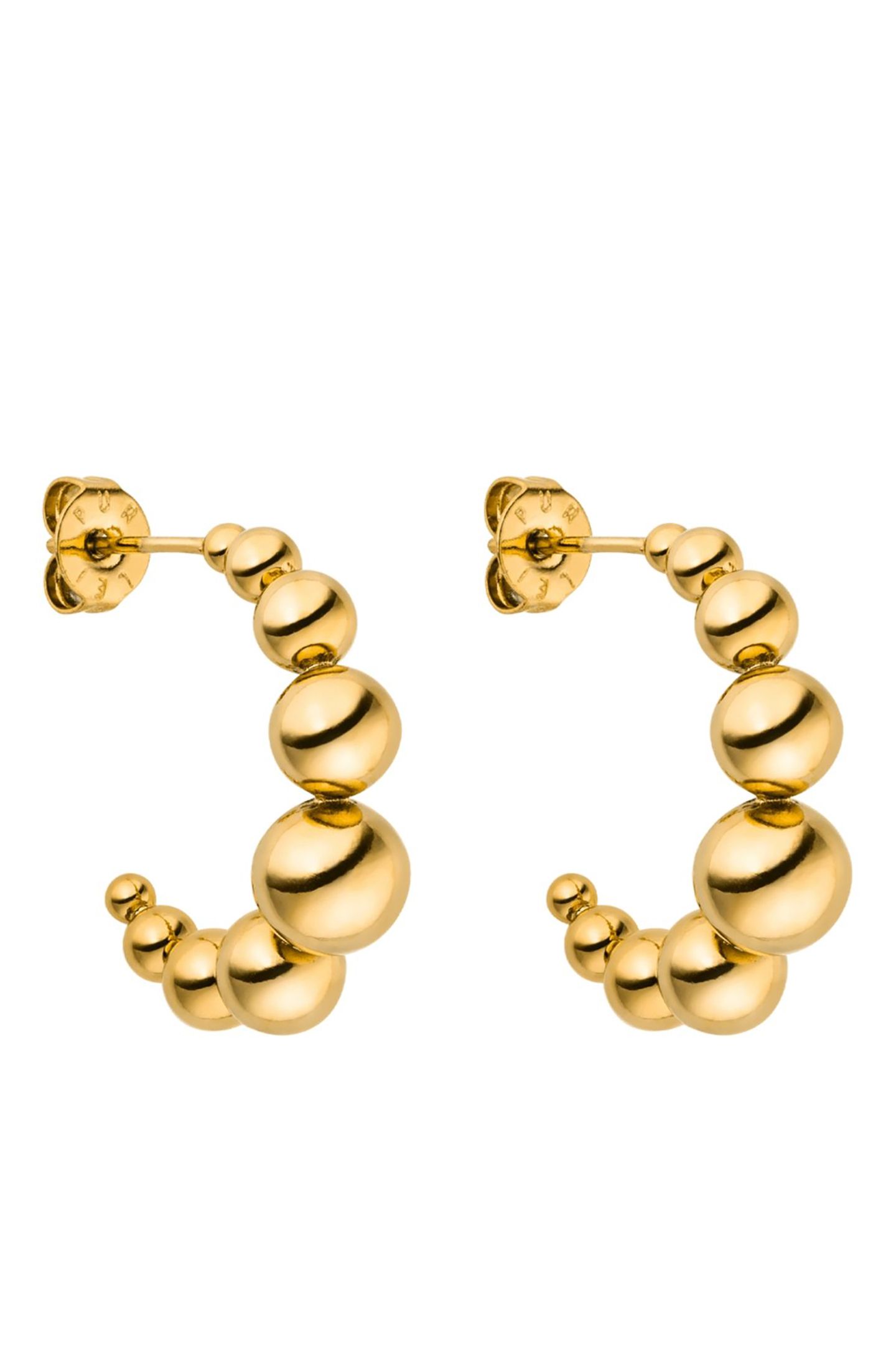 BUBBLY OHRRINGE GOLD 1