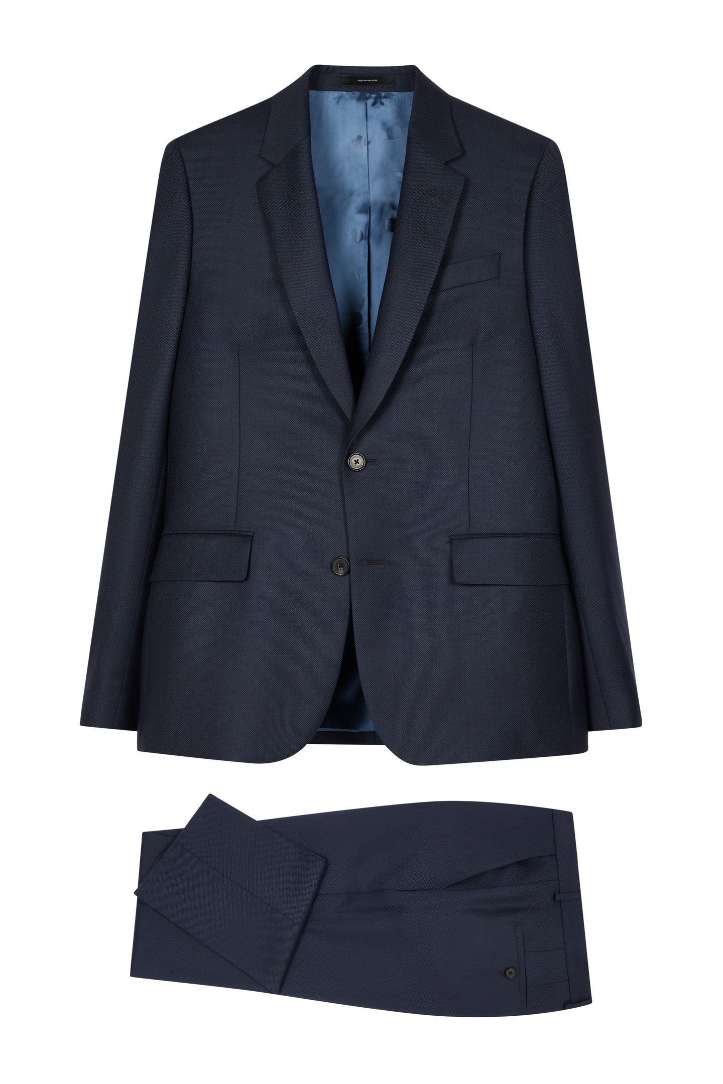 MENS TAILORED FIT 2 BUTTON SUIT VERY DARK NAVY 4