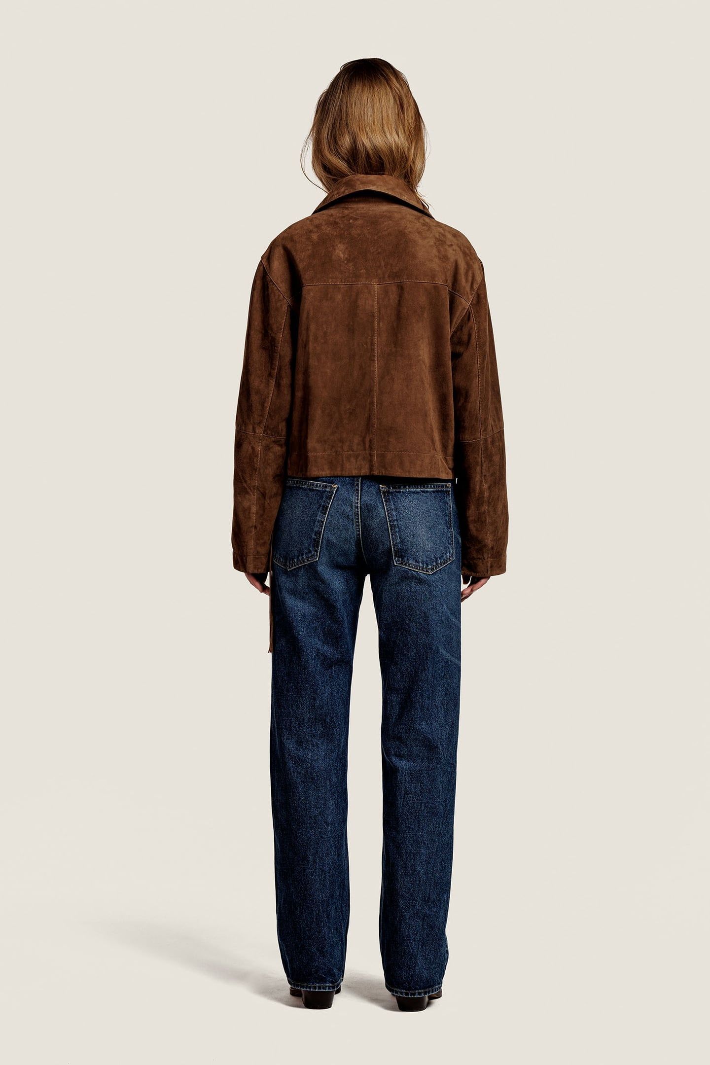 FALLON SUEDE JACKET WOOD 3