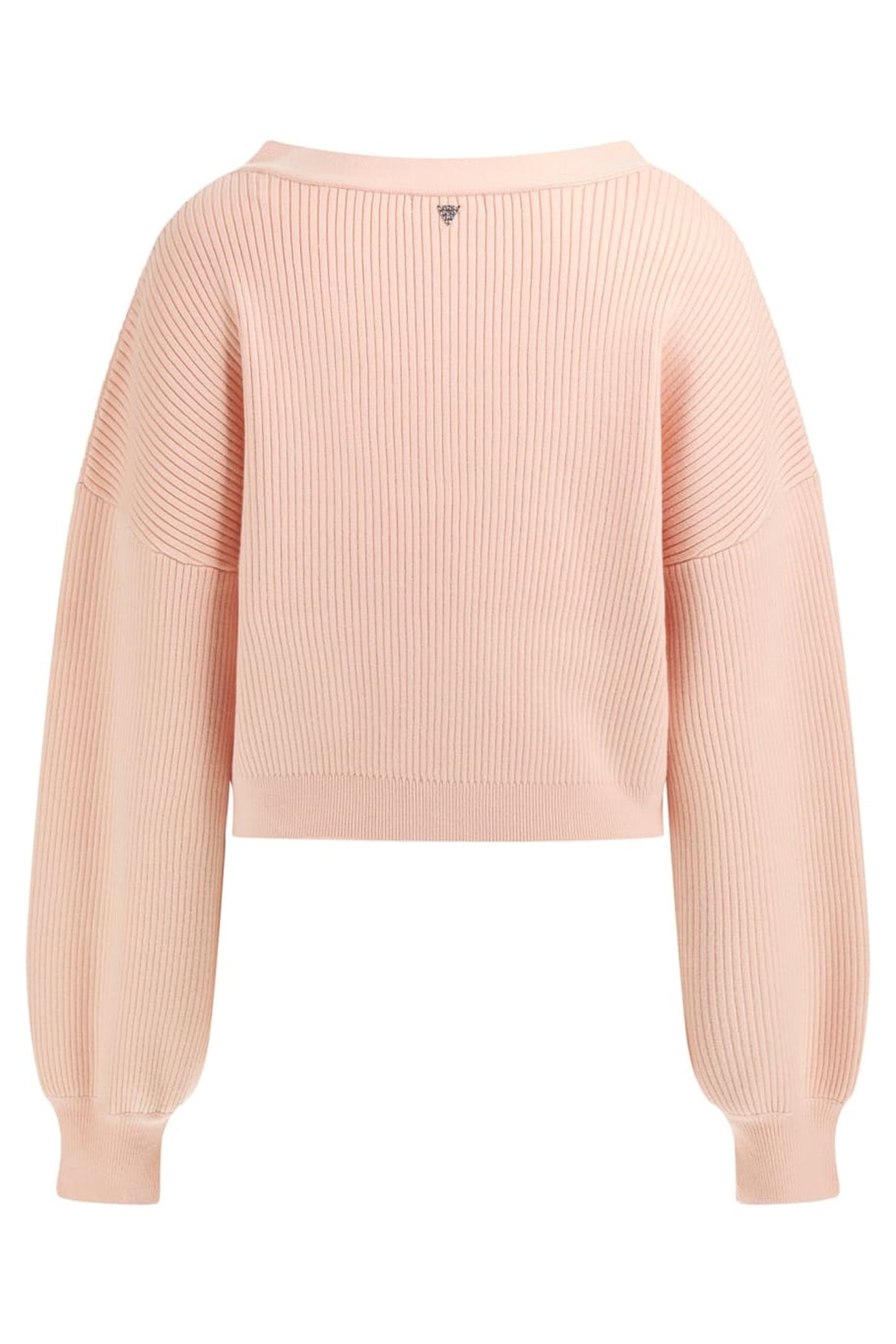 LS VN HANNA CARDI SW PEACH CREME MULTI 2