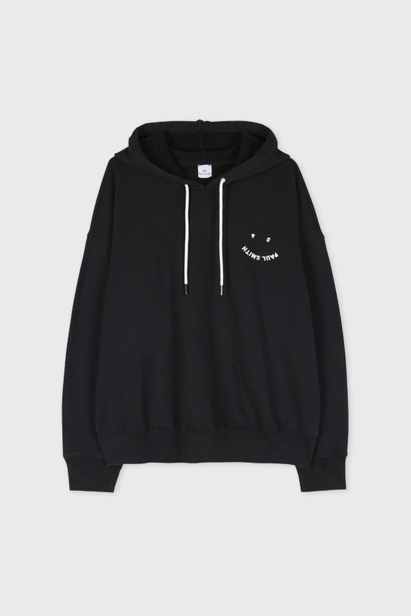 WOMENS HOODIE PS HAPPY BLACK 2