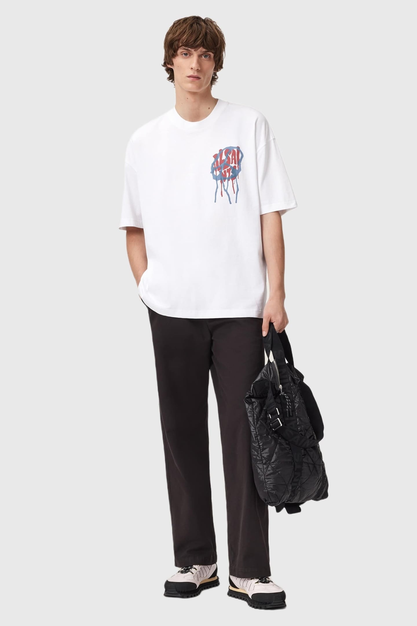 RUNNER SS CREW OPTIC WHITE 5
