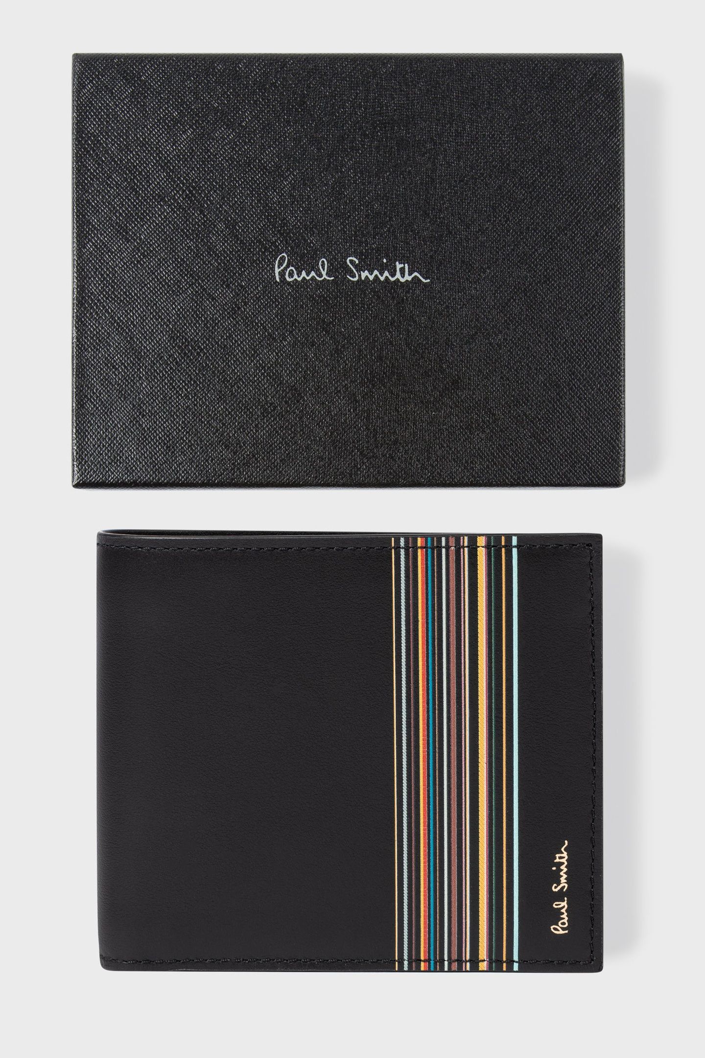 MEN WALLET BILLFOLD COIN BLACK 2