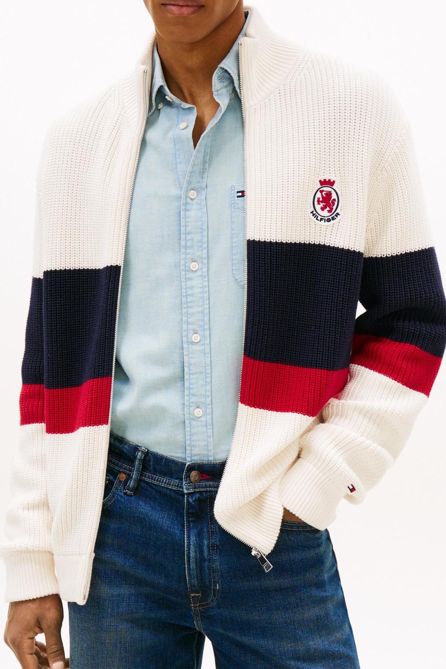 RWB RIB CHEST STRIPE IVORY PETAL 3