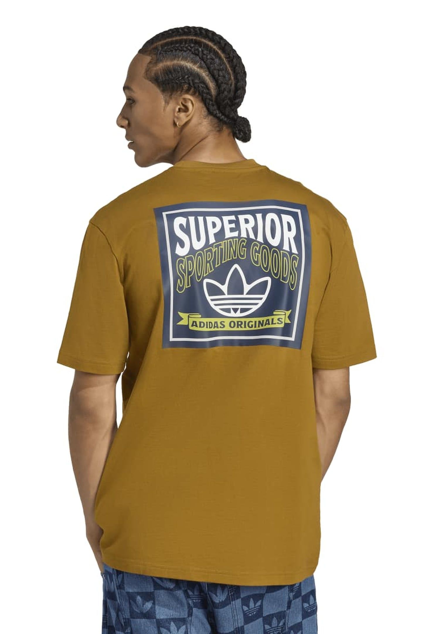 UNISEX GRAPHIC LOOSE SS TEE BRONZE STRATA 2