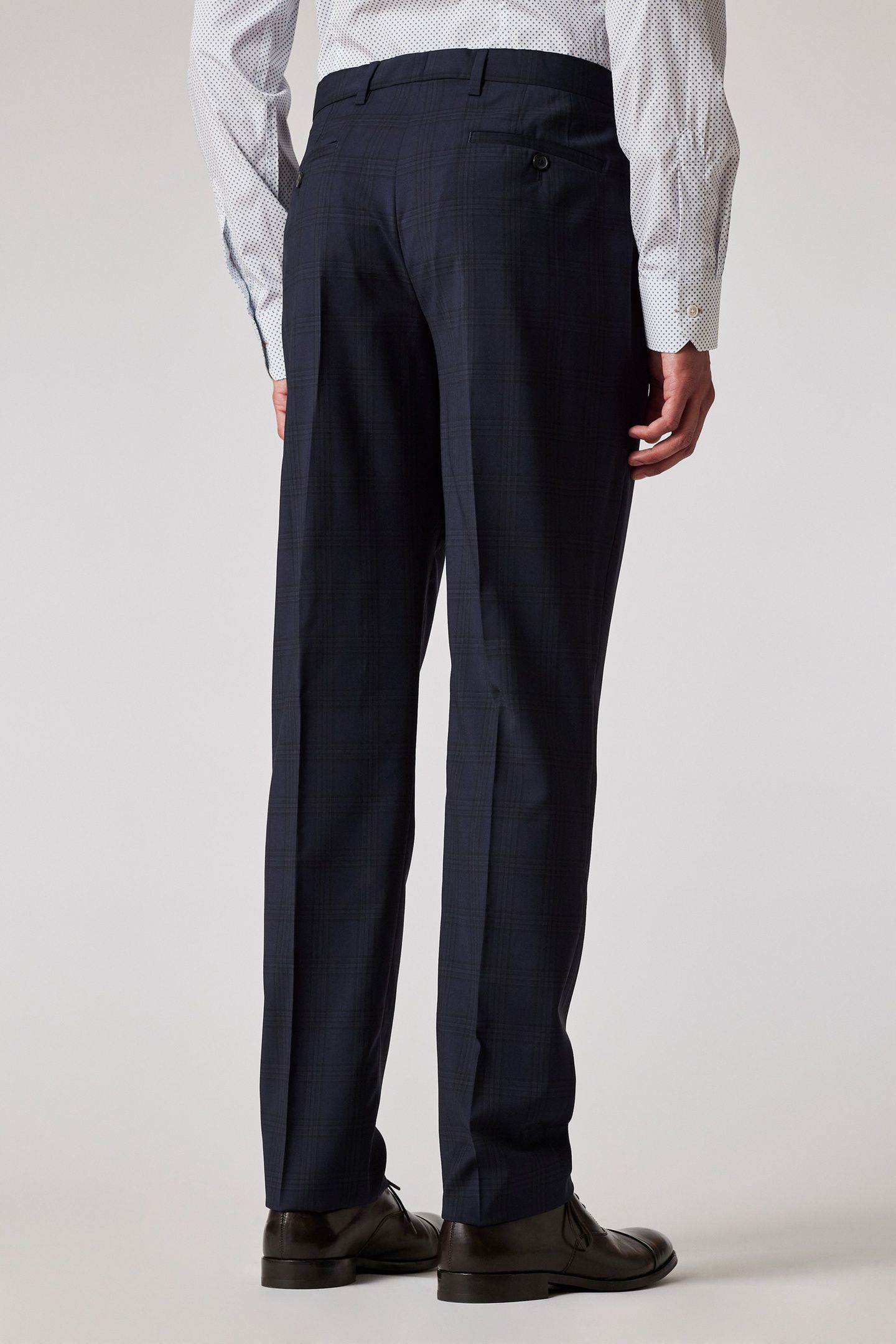 MENS TAILORED FIT 2BTN SUIT VERY DARK NAVY 4