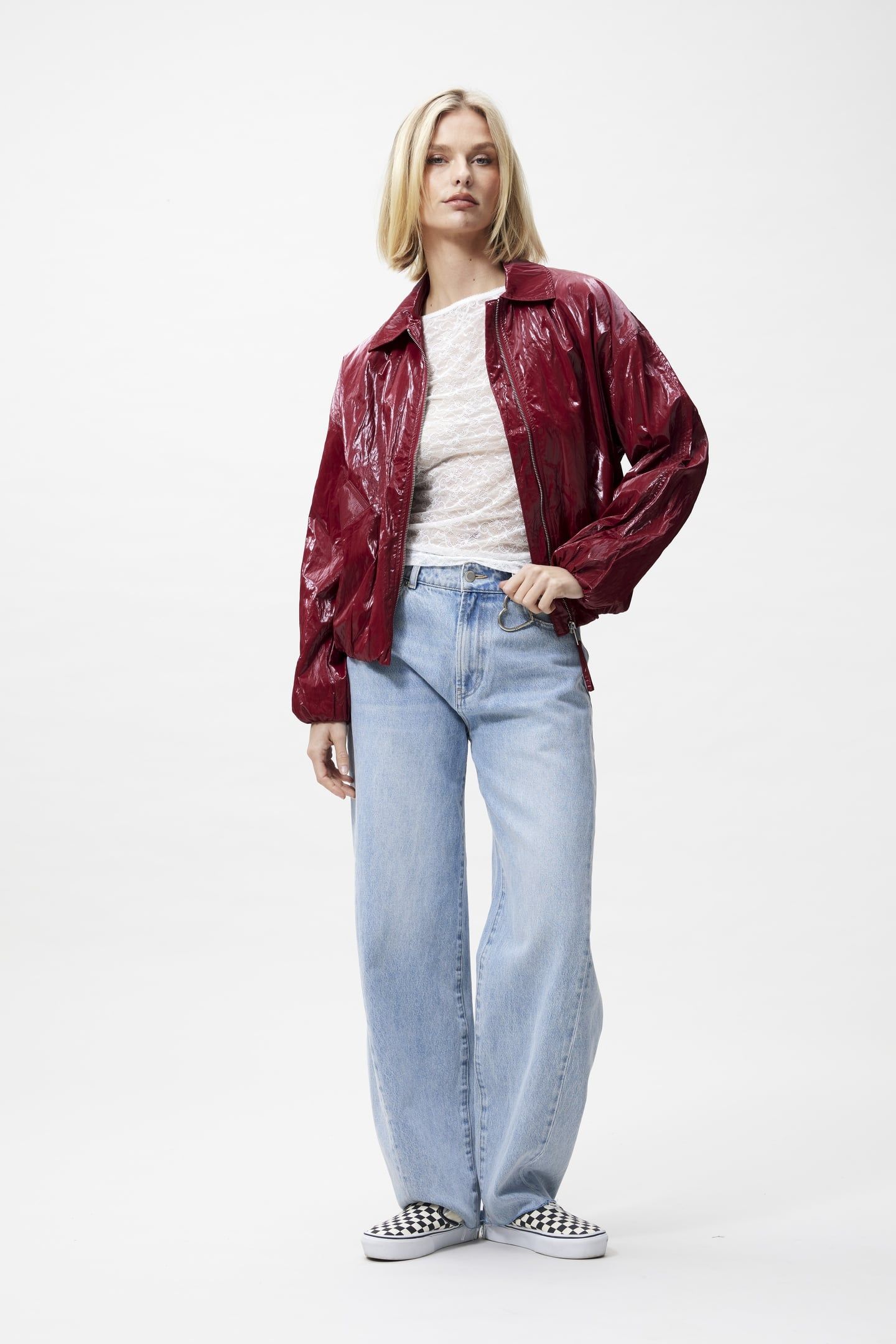 TUCK IN JACKET RHUBARB 1