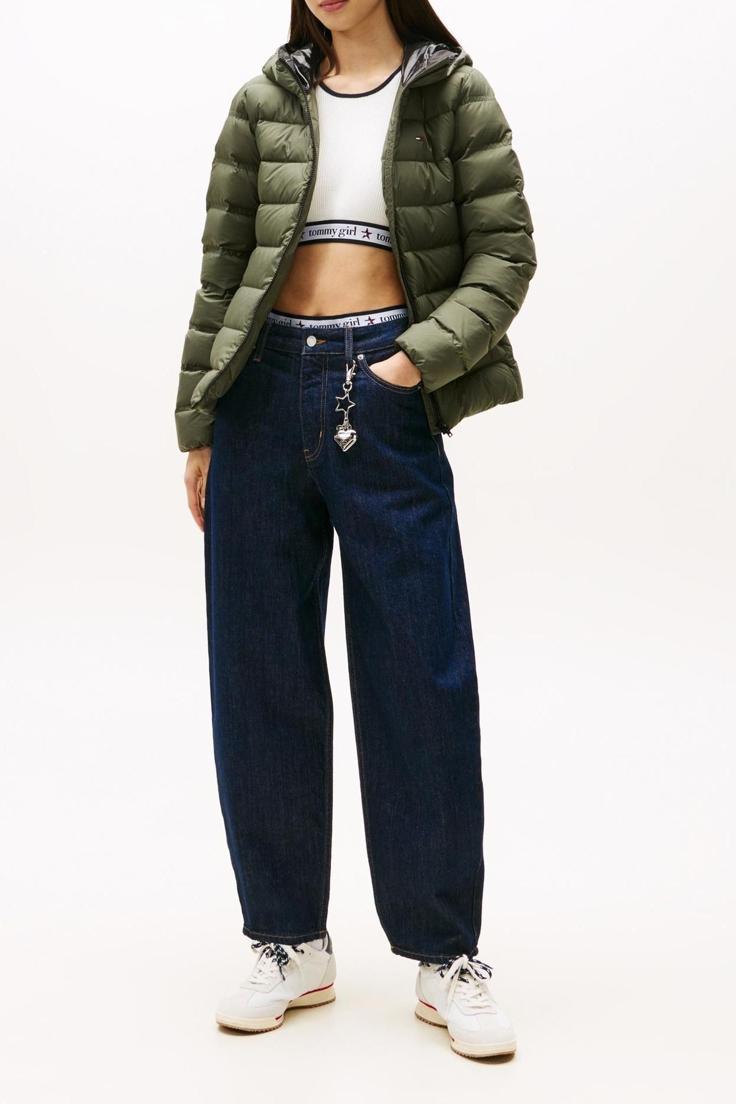 TJW SLIM HOOD JACKET PEWTER GREEN 3