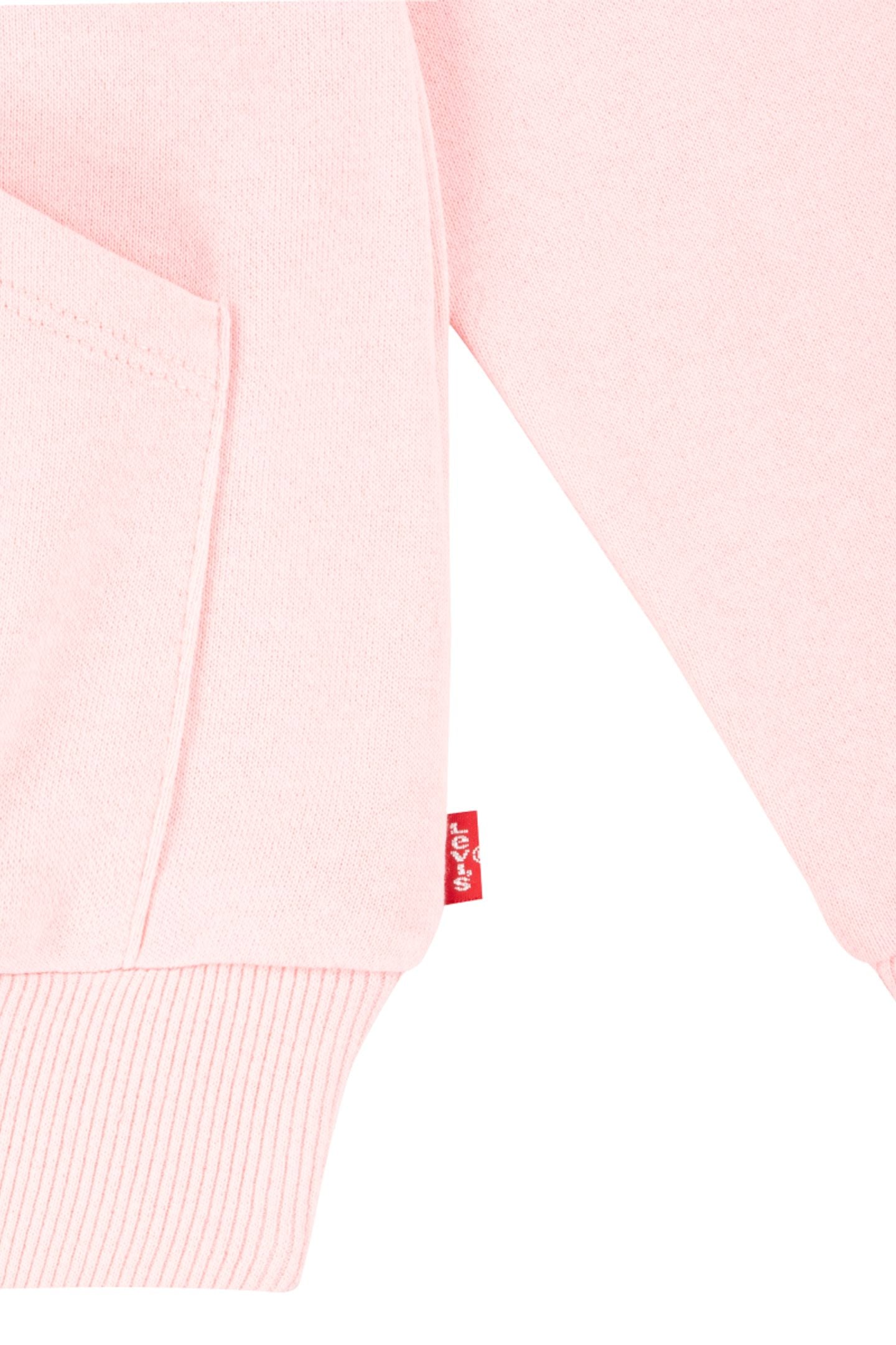 GIRLS SQUARE POCKET HOODIE QUARTZ PINK 4