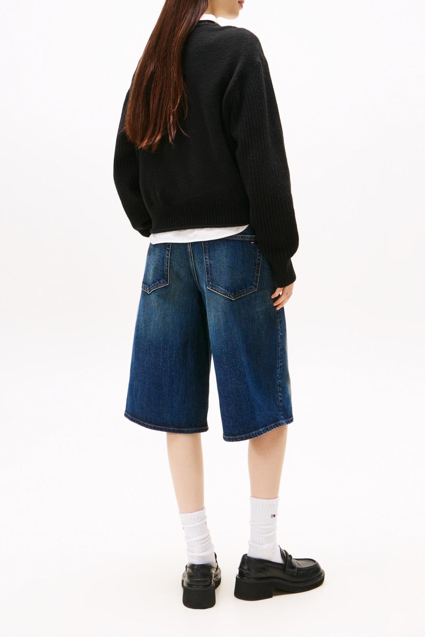 TJW MELANGE FLAG SWEATER BLACK HEATHER 2