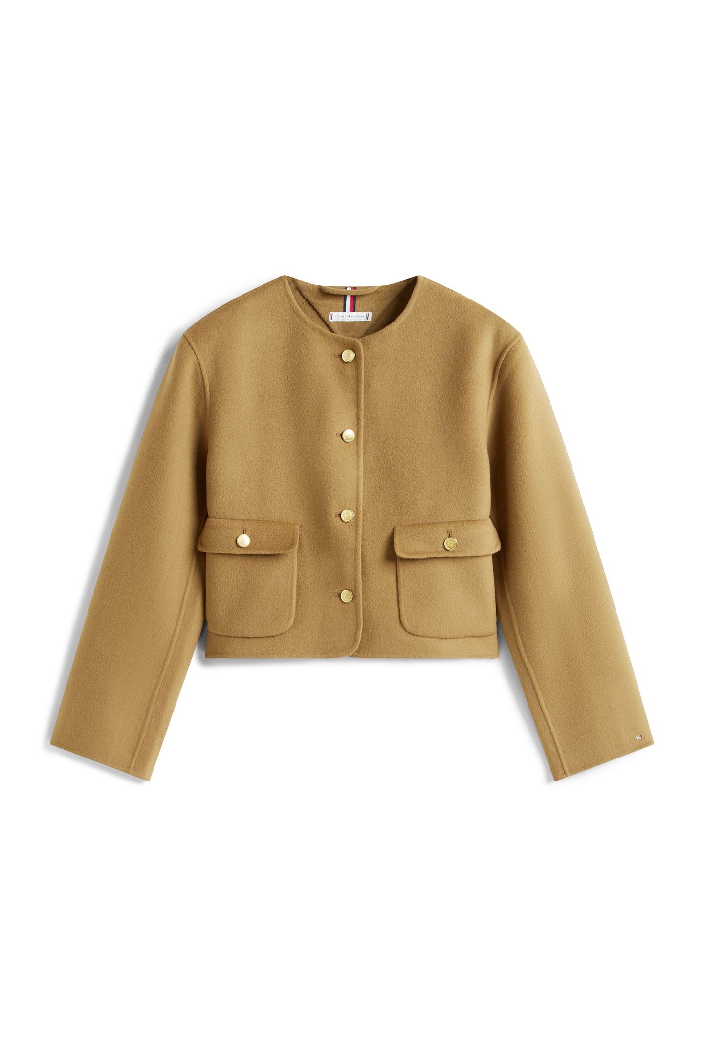 DF WOOL BLEND REG JACKET DESERT KHAKI 3