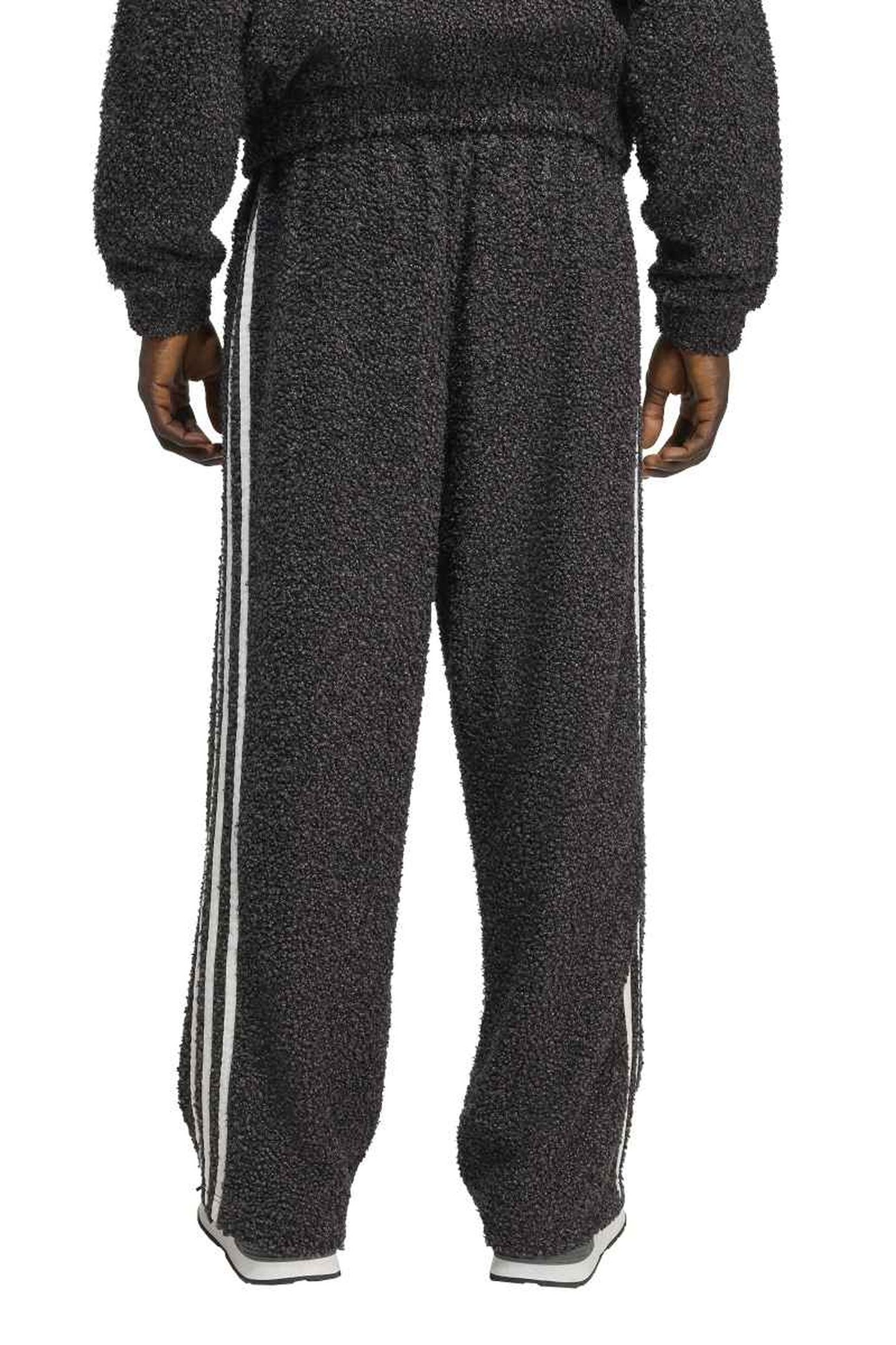 UNISEX BOUCLE FB TRACK PANTS BLACK 3