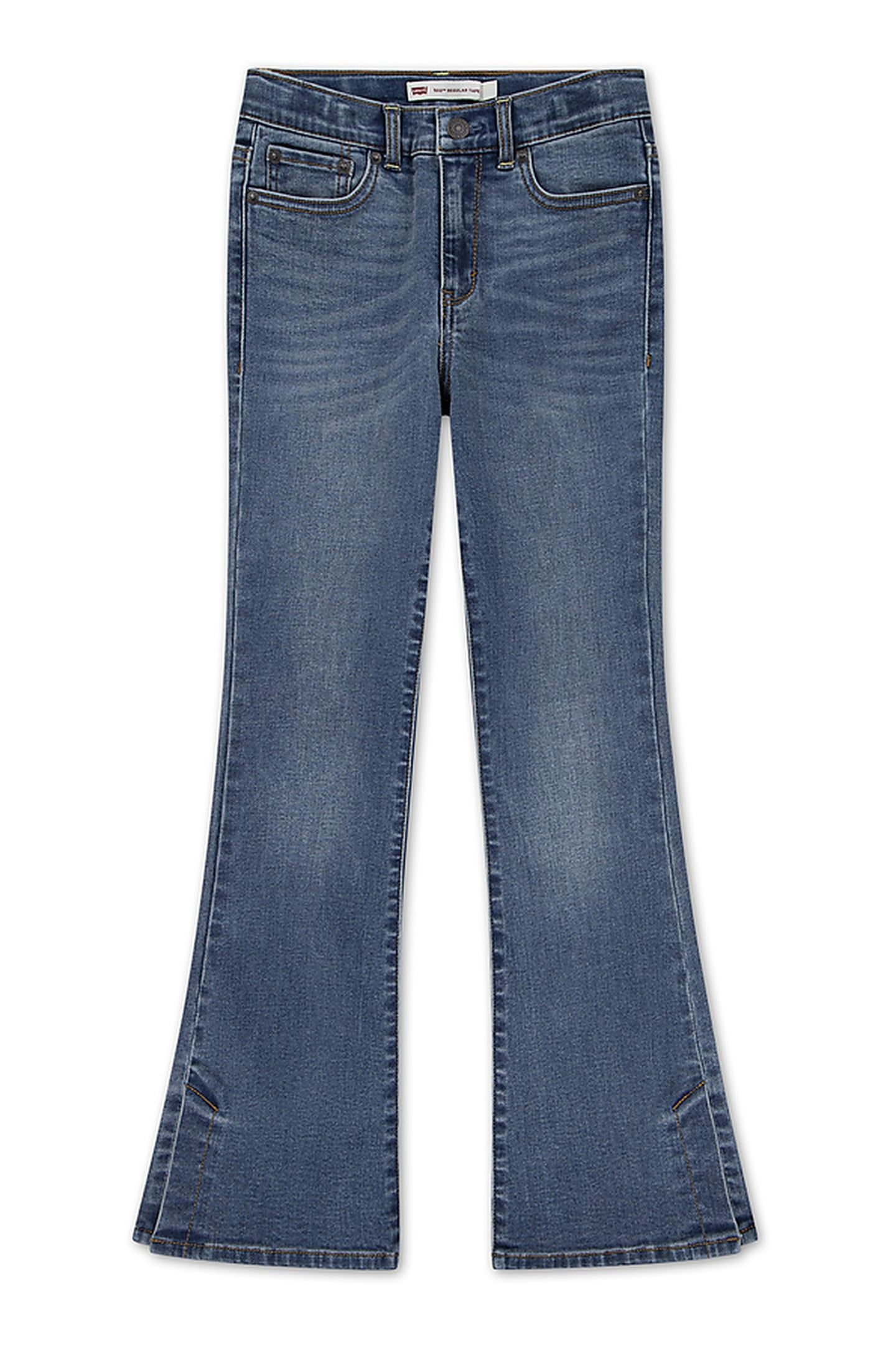 GIRLS 726 FLARE W/ SIDE SLIT BLUE WAVE 1