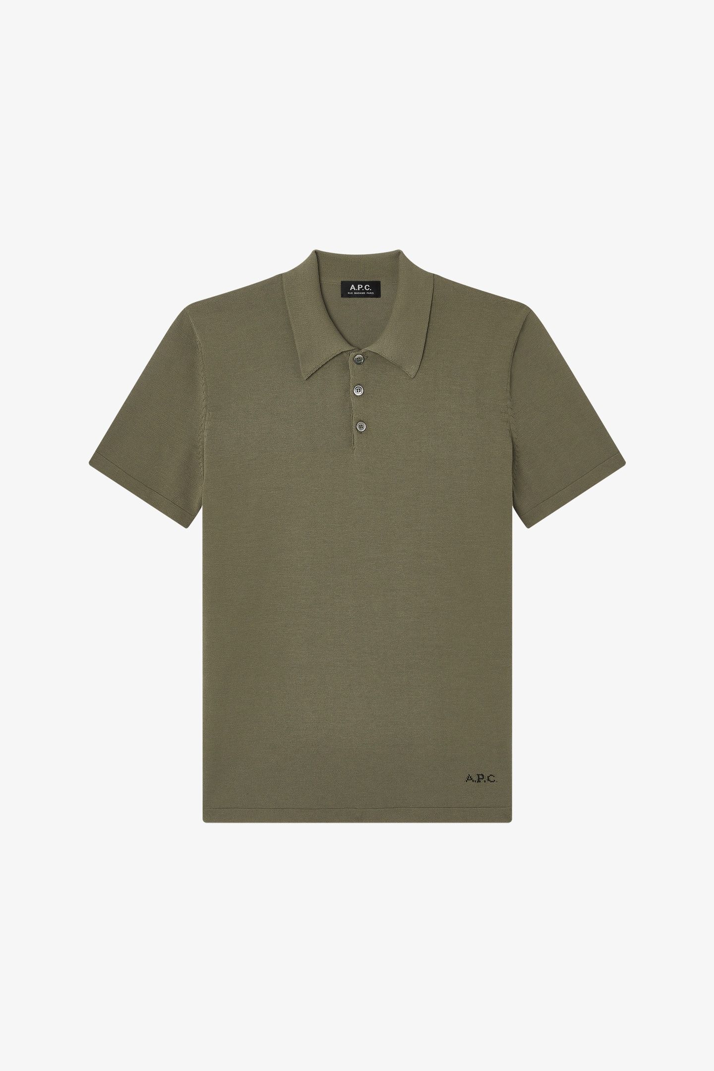 UNISEX POLO HEATHERED KHAKI 2