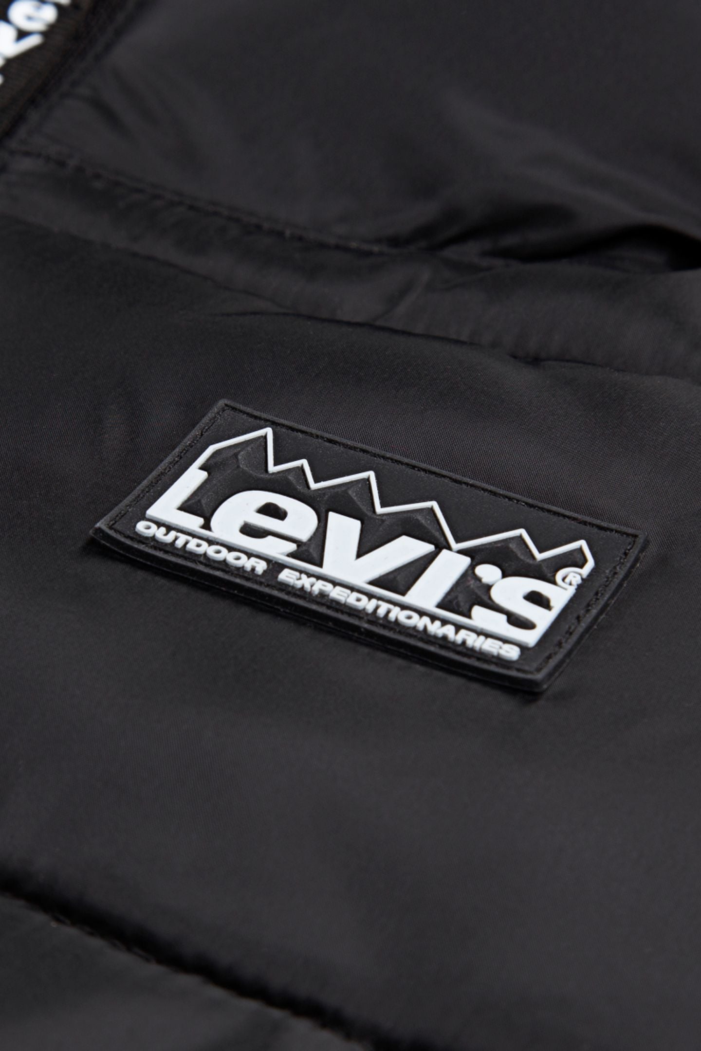 BOYS SHERPA LINED PUFFER BLACK 3
