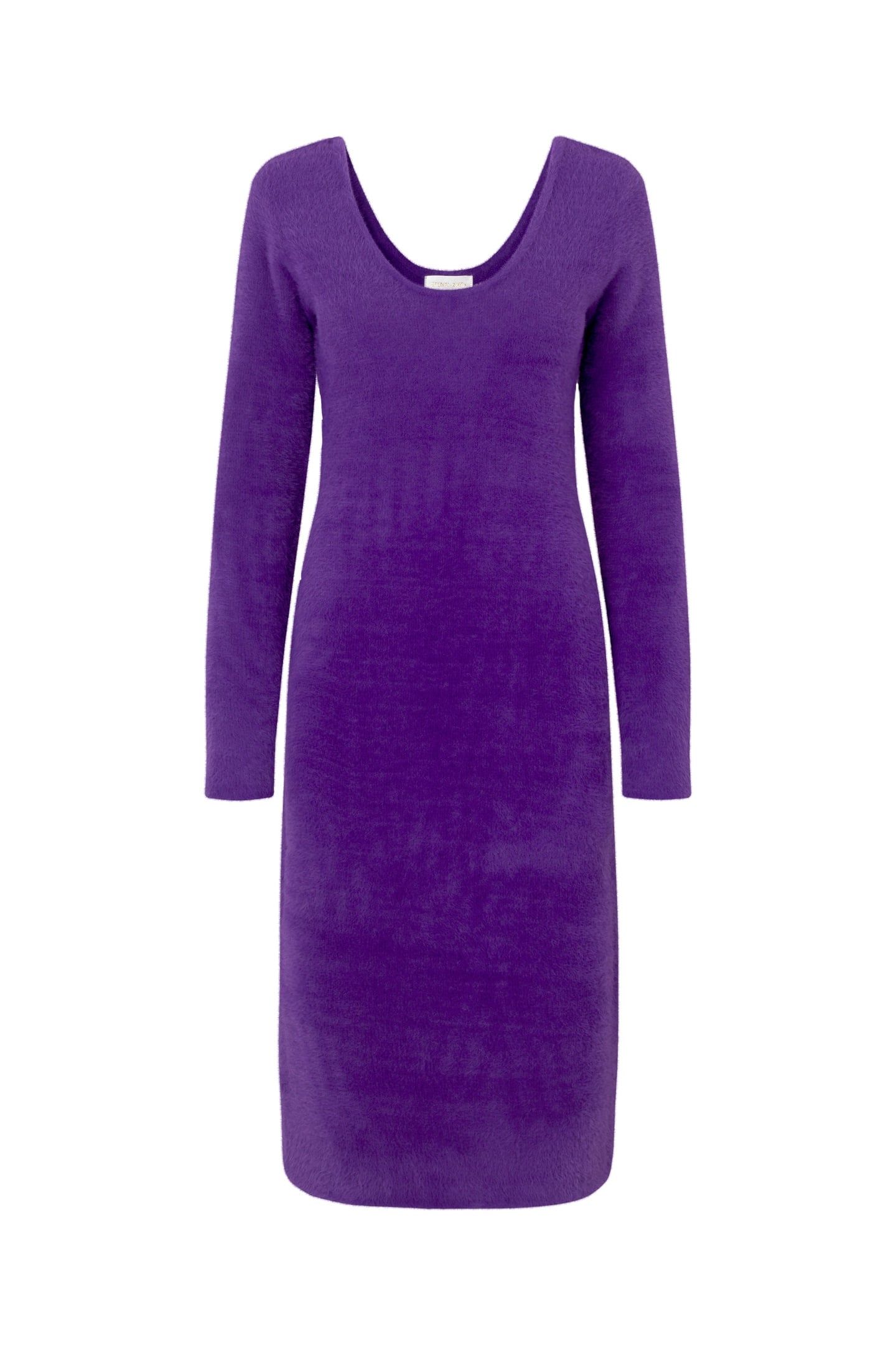 HELLA KNIT DRESS ROYAL PURPLE 3
