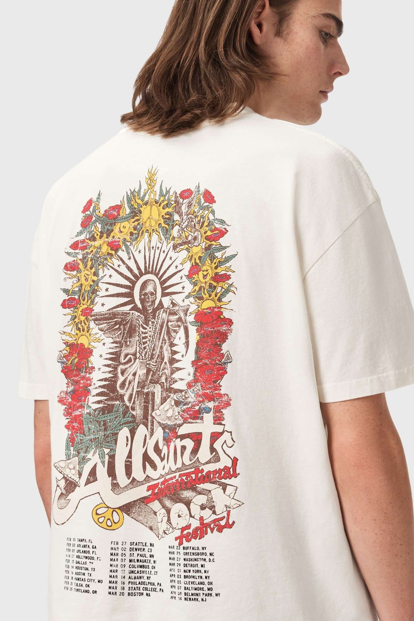 ROQUE SS CREW CHALK WHITE 4