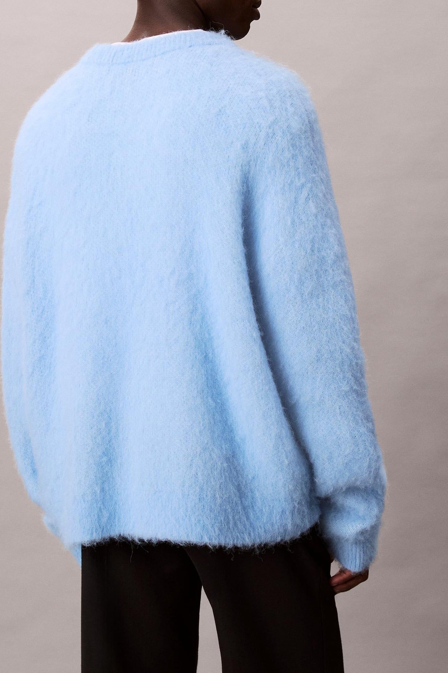 LS BRUSHED ALPACA JUMPER TRACK BLUE 2
