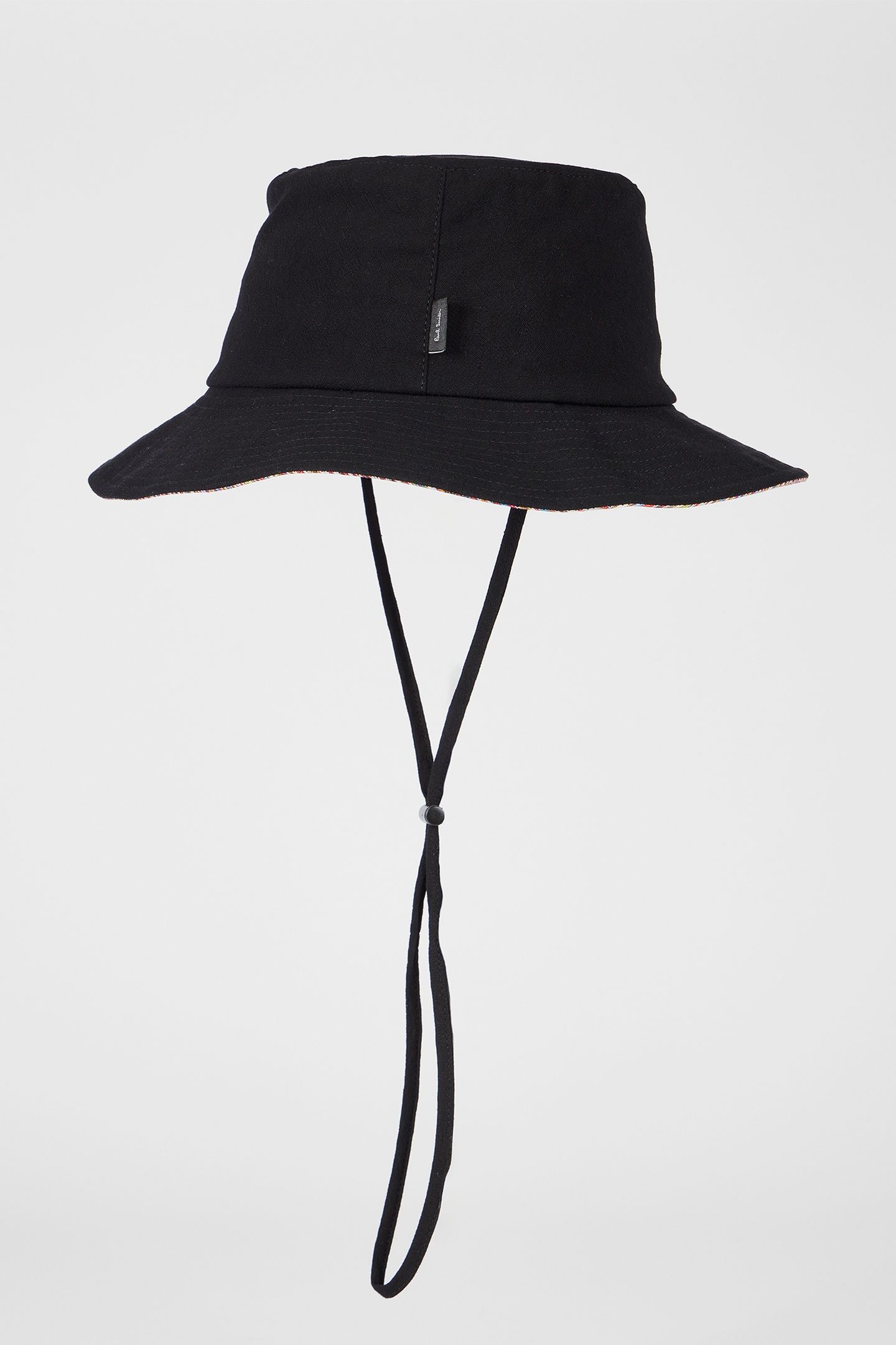 MEN HAT BUCKET SUN CORD BLACK 3