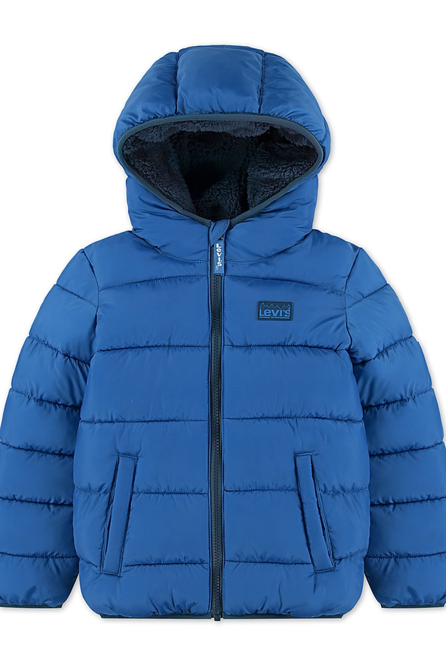 BOYS SHERPA LINED PUFFER STAR SAPPHIRE 1