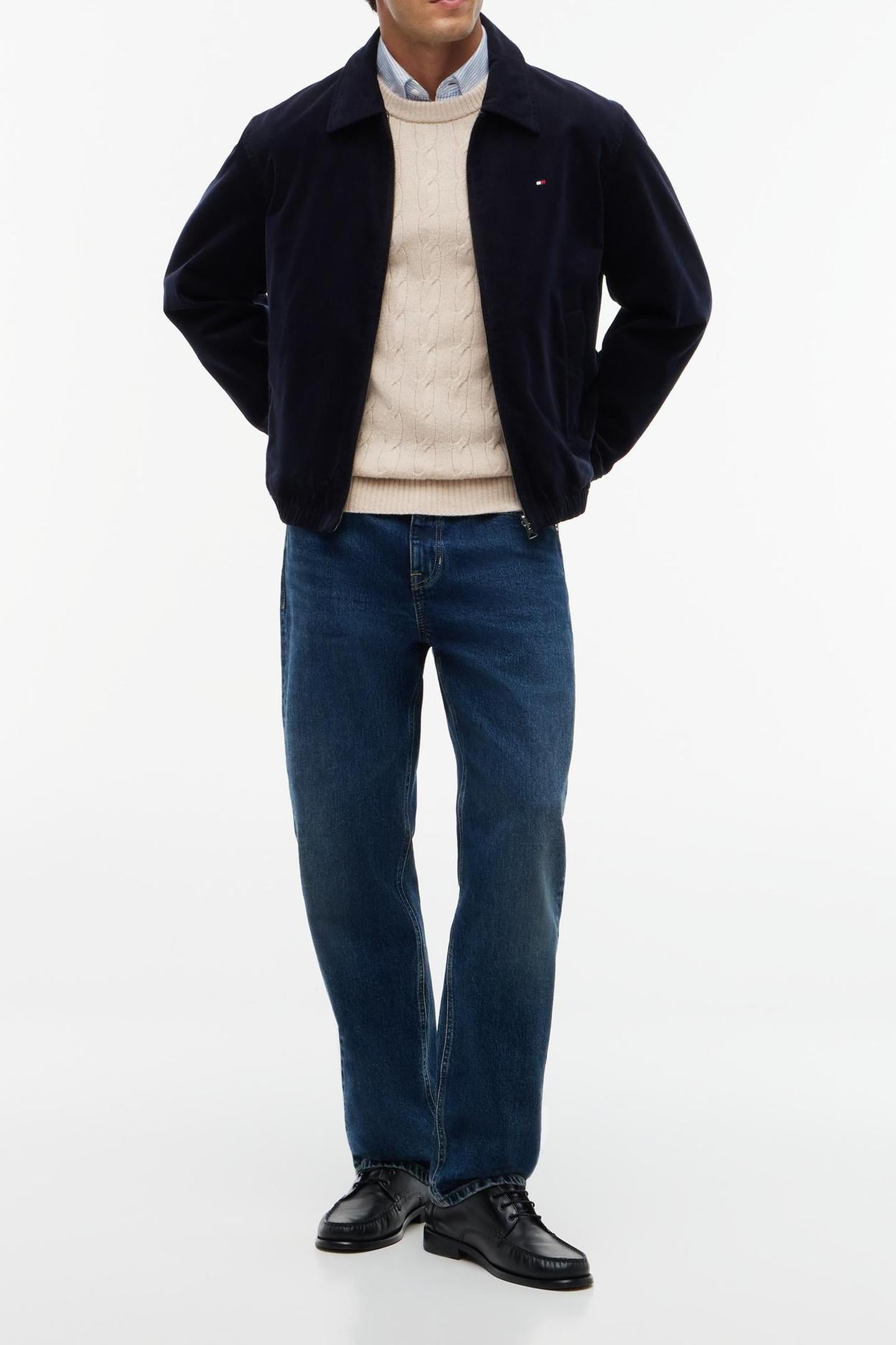 REVERSIBLE CORDUROY NAVY BLUE 1