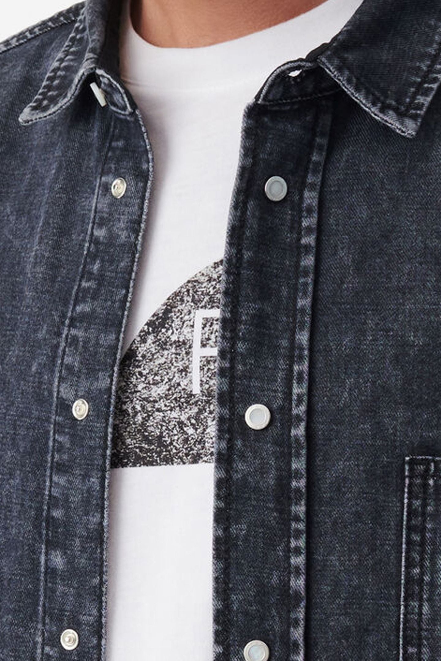 SHIK SHIRT GRAPHITE GREY 5