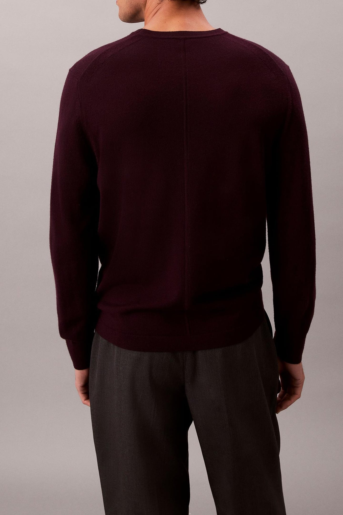 LS 100% MERINO CREW MOROCCAN BROWN 2