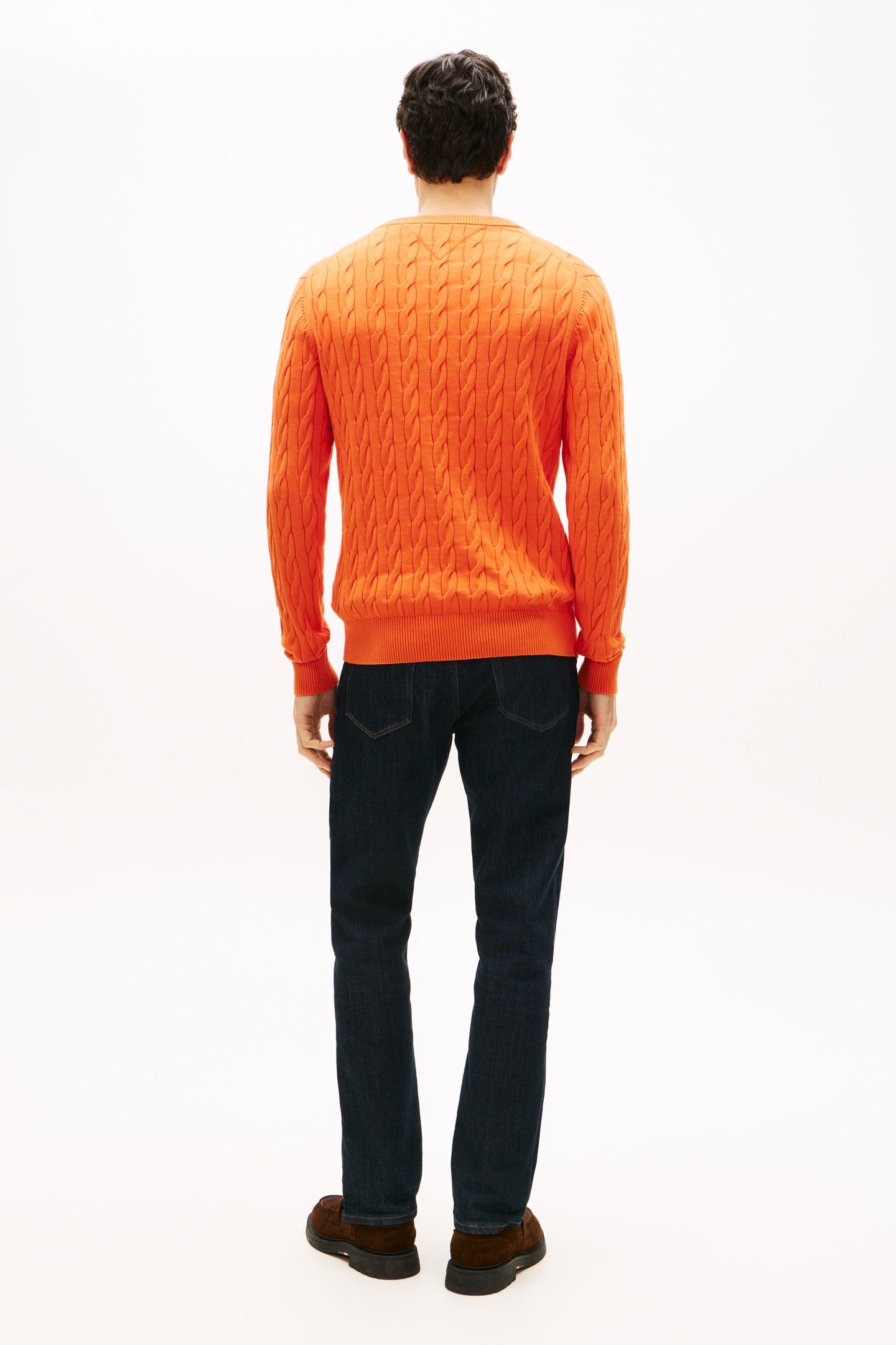 CLASSIC COTTON CABLE BRILLIANT ORANGE 2