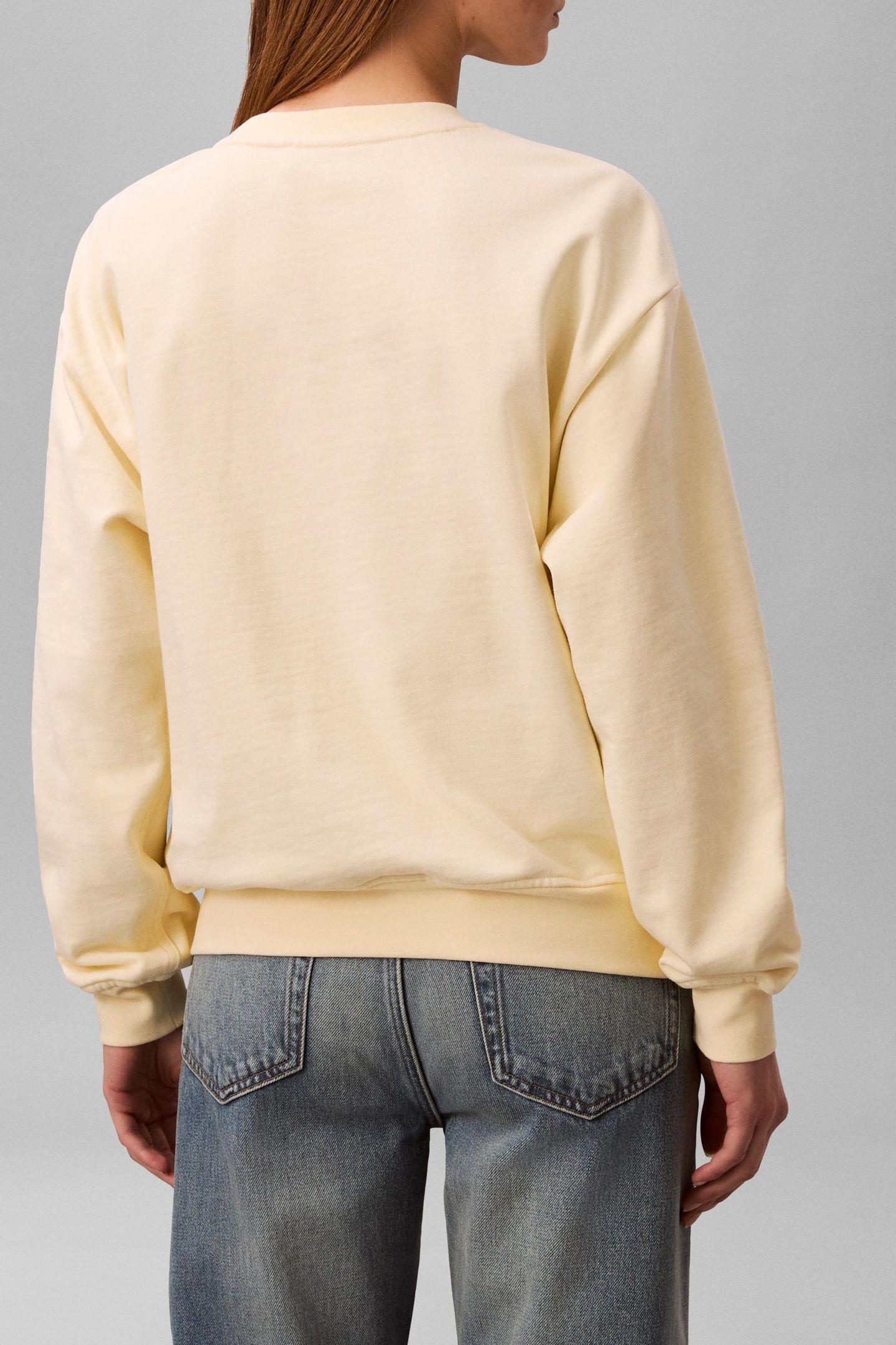 LOGO GRAPHIC CREWNECK PEAR SORBET 2