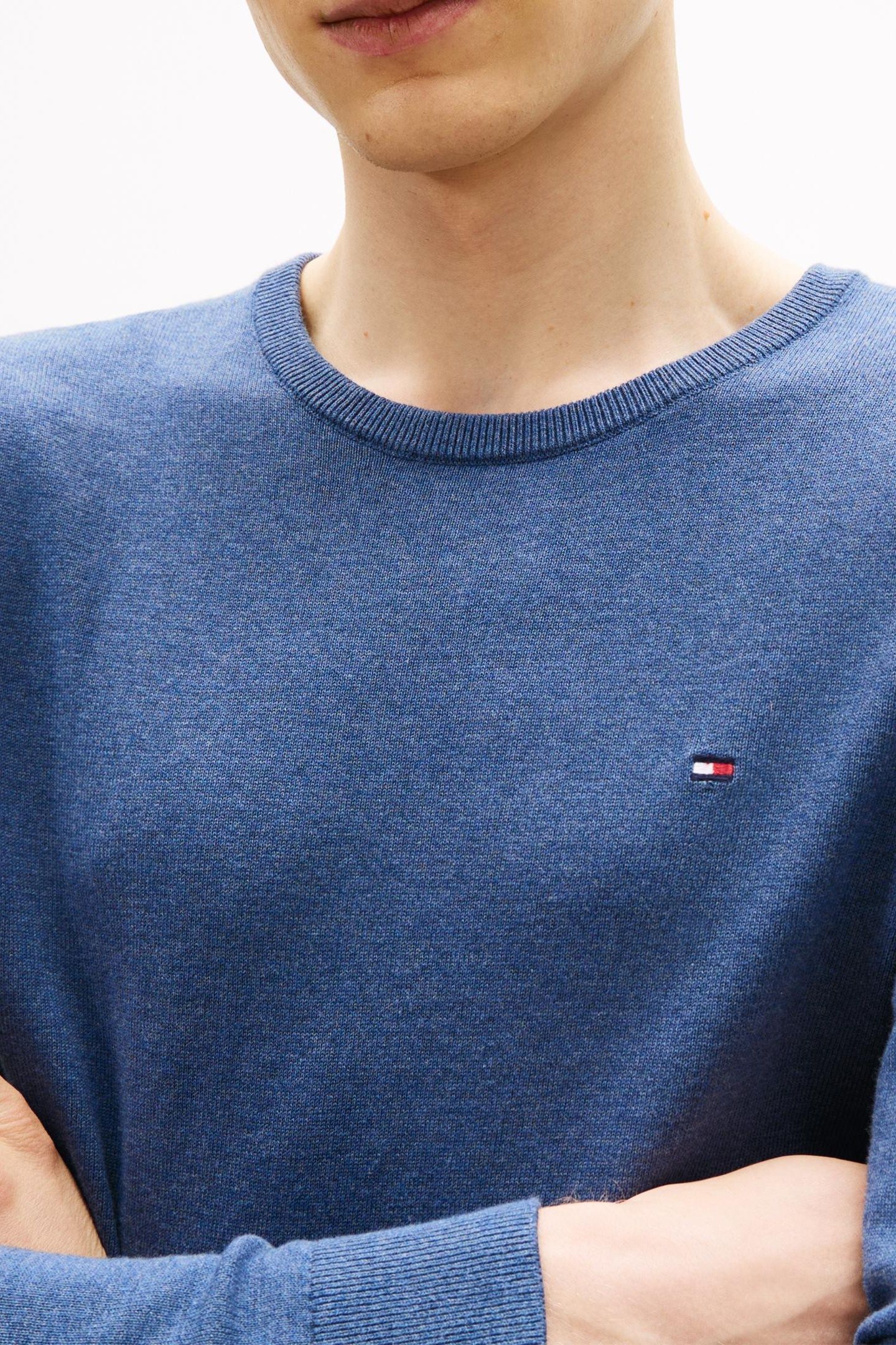 ESSENTIAL SSNL COTTON AEGEAN SEA HEATHER 8