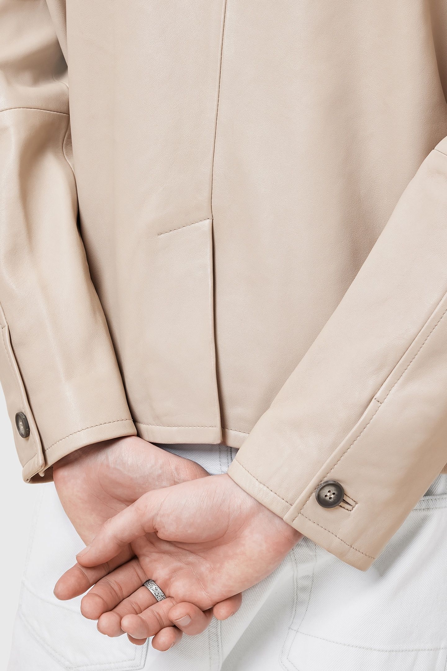 LUCA BLAZER PALE GREY 8
