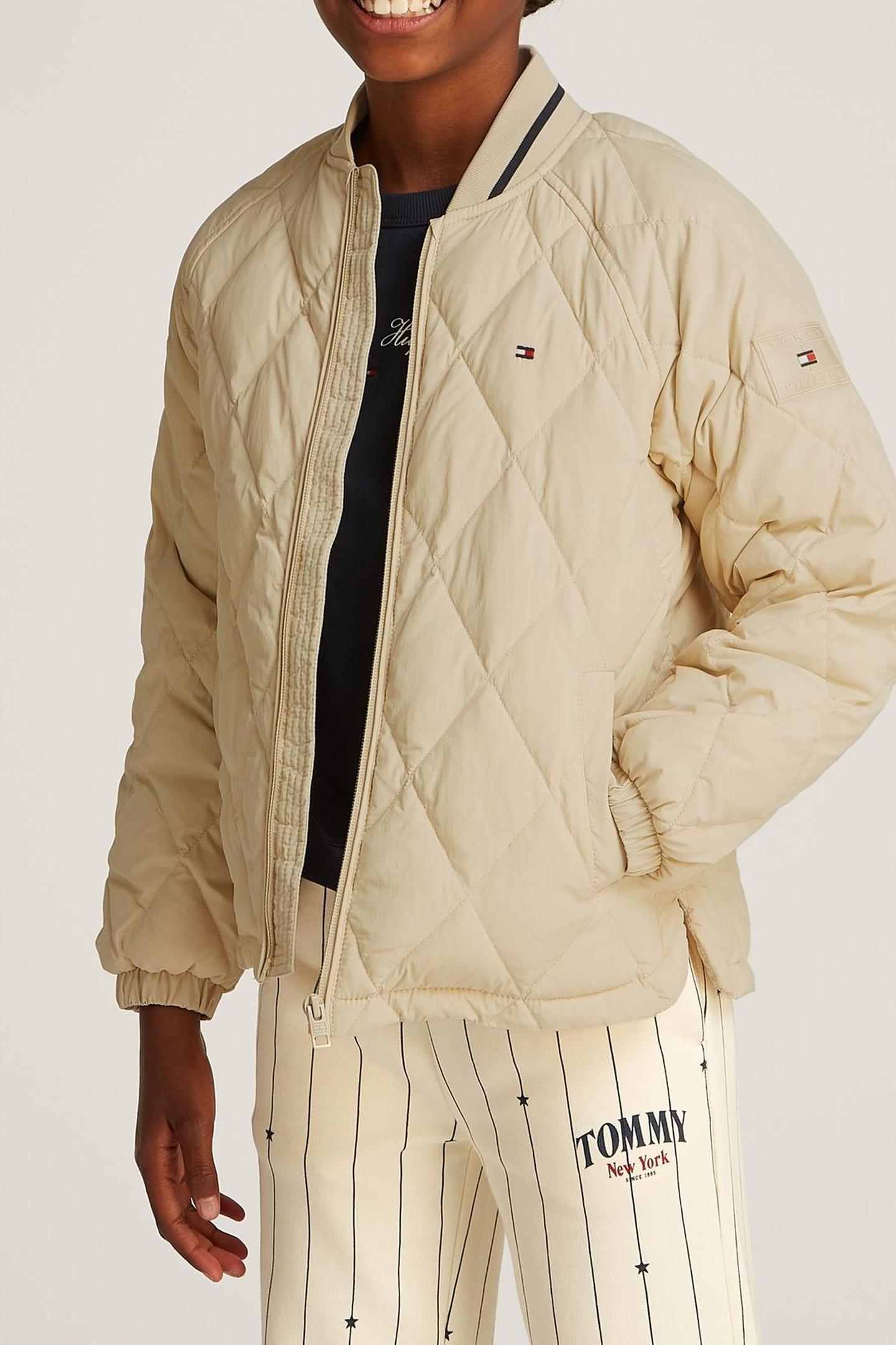 UNISEX U QUILTED JACKET CLASSIC BEIGE 5