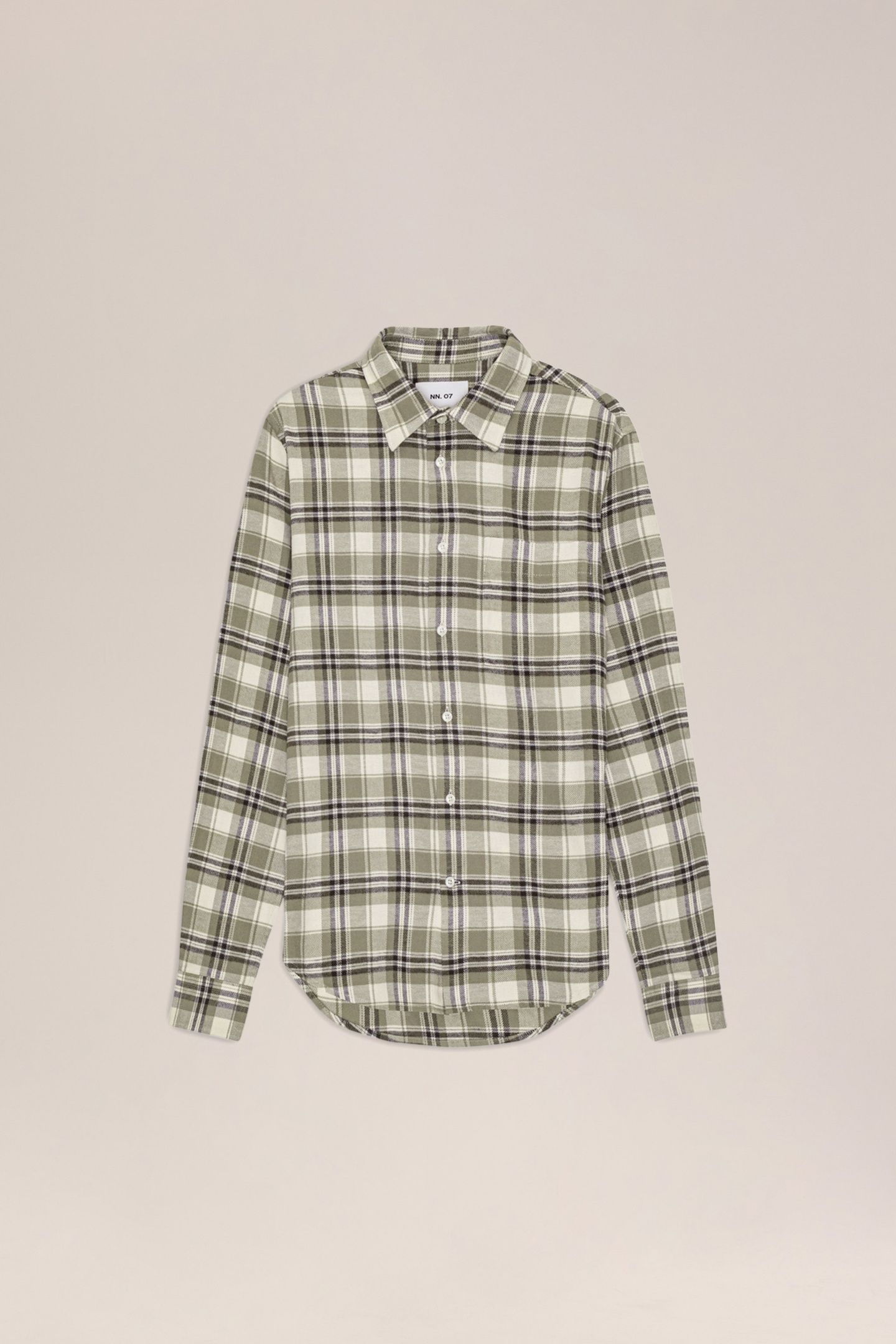 ARNE SHIRT 5166 GREEN CHECK 3